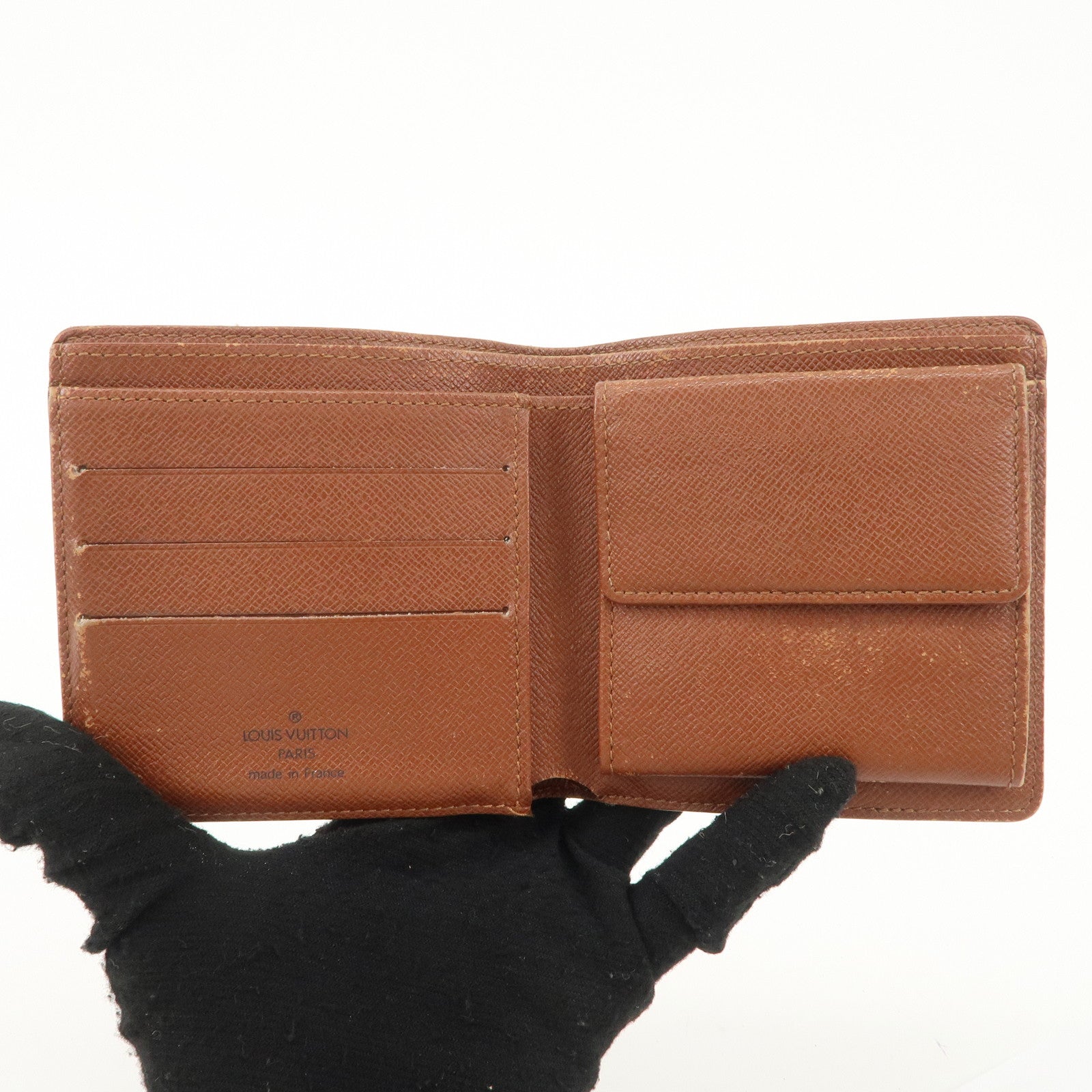 Louis Vuitton Set of 3 Monogram Wallet M60026 M61674 M61675 Used