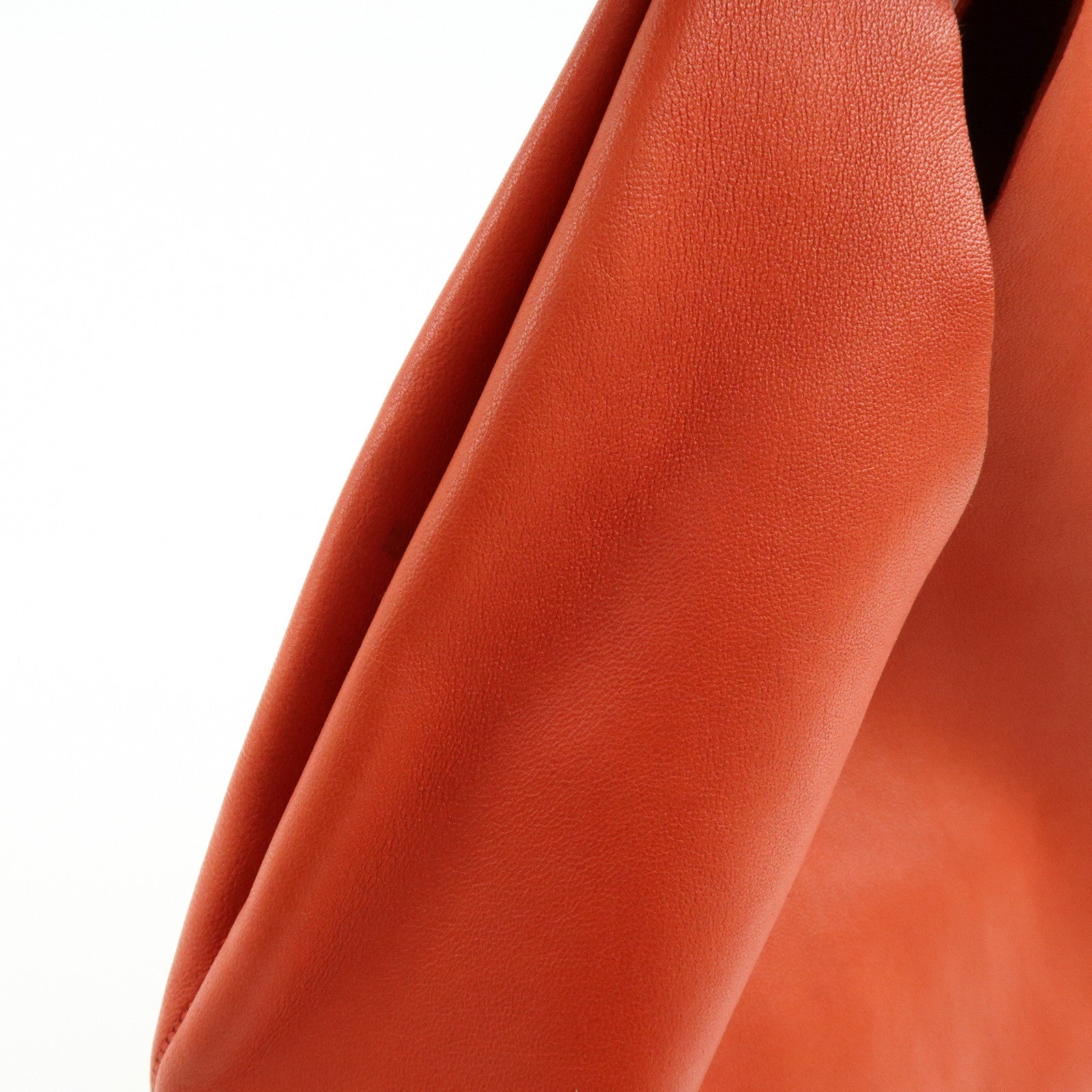 THE ROW Small Bindle Cowhide Leather Hand Bag Orange W1682L628
