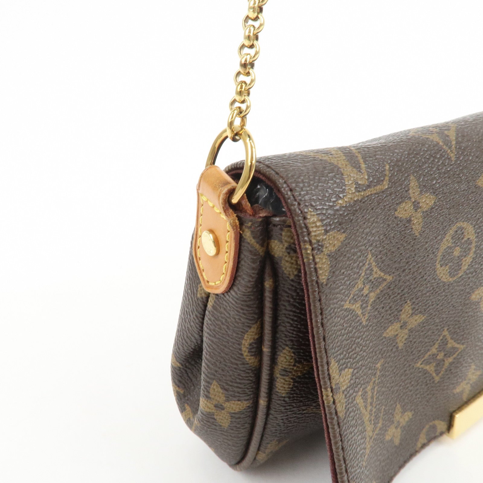 Louis Vuitton Monogram Favorite PM 2Way Shoulder Bag Brown M40717