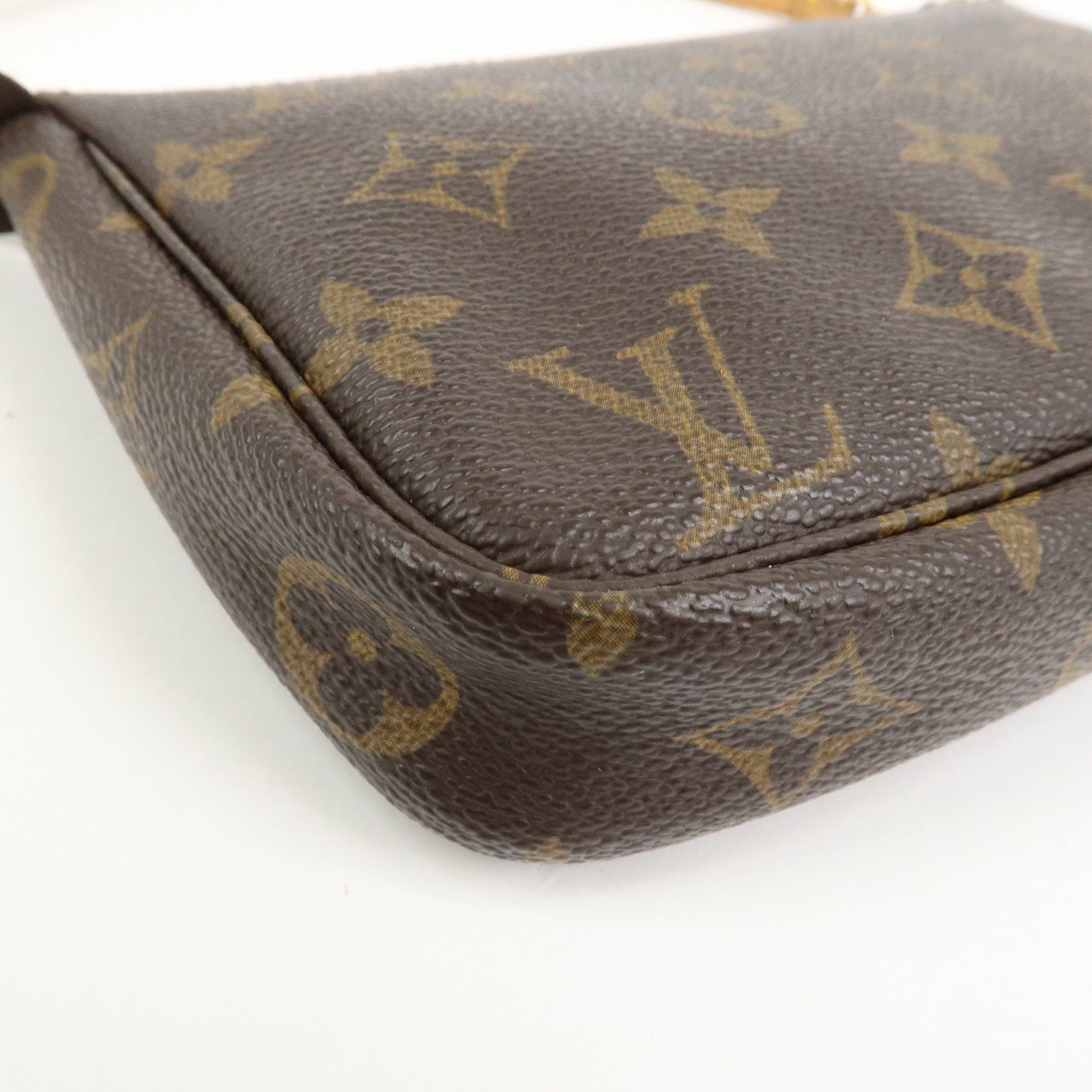Louis Vuitton Monogram Pochette Accessoires Pouch Hand Bag M51980