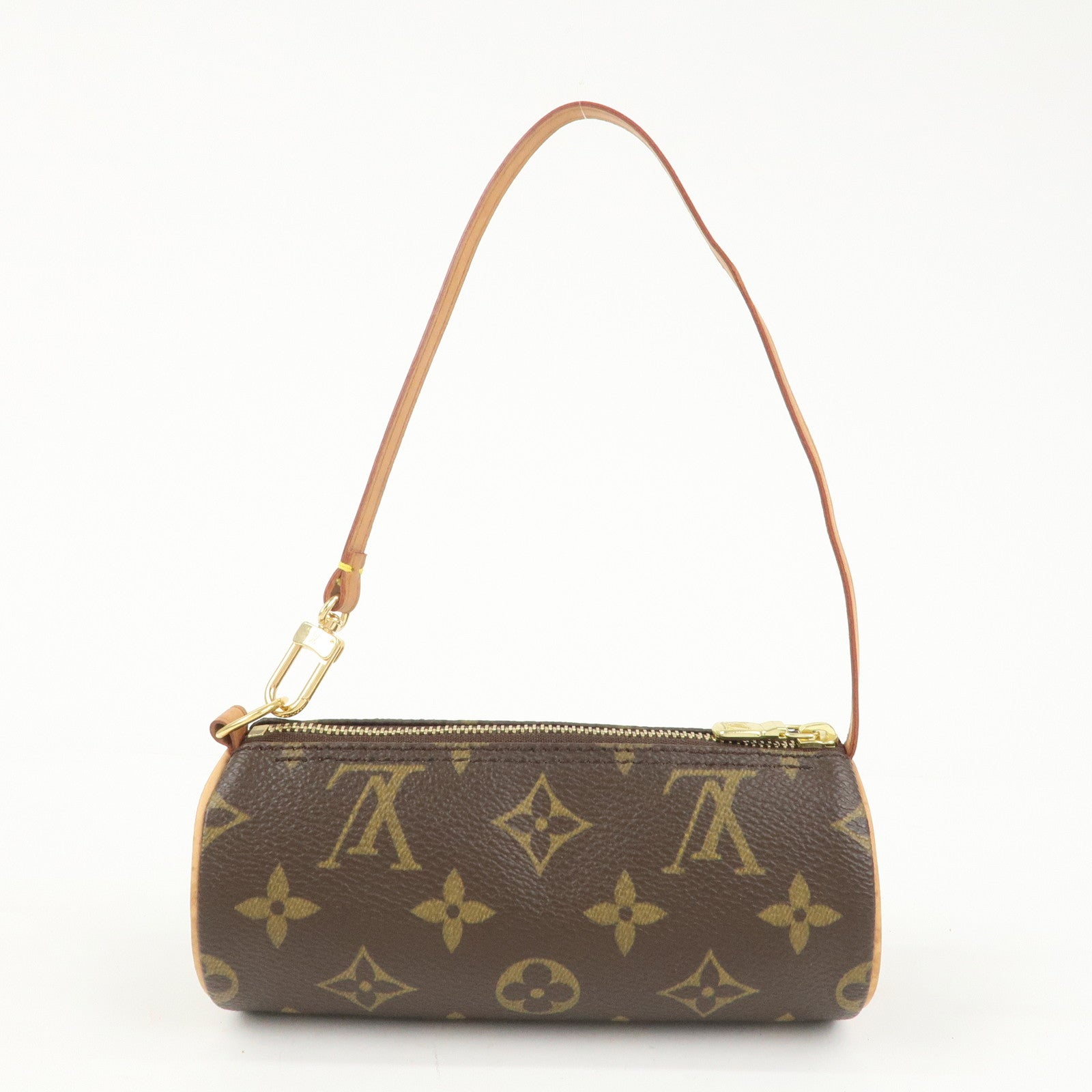 Louis Vuitton Monogram Mini Pouch for Papillon Bag Old Style Brown
