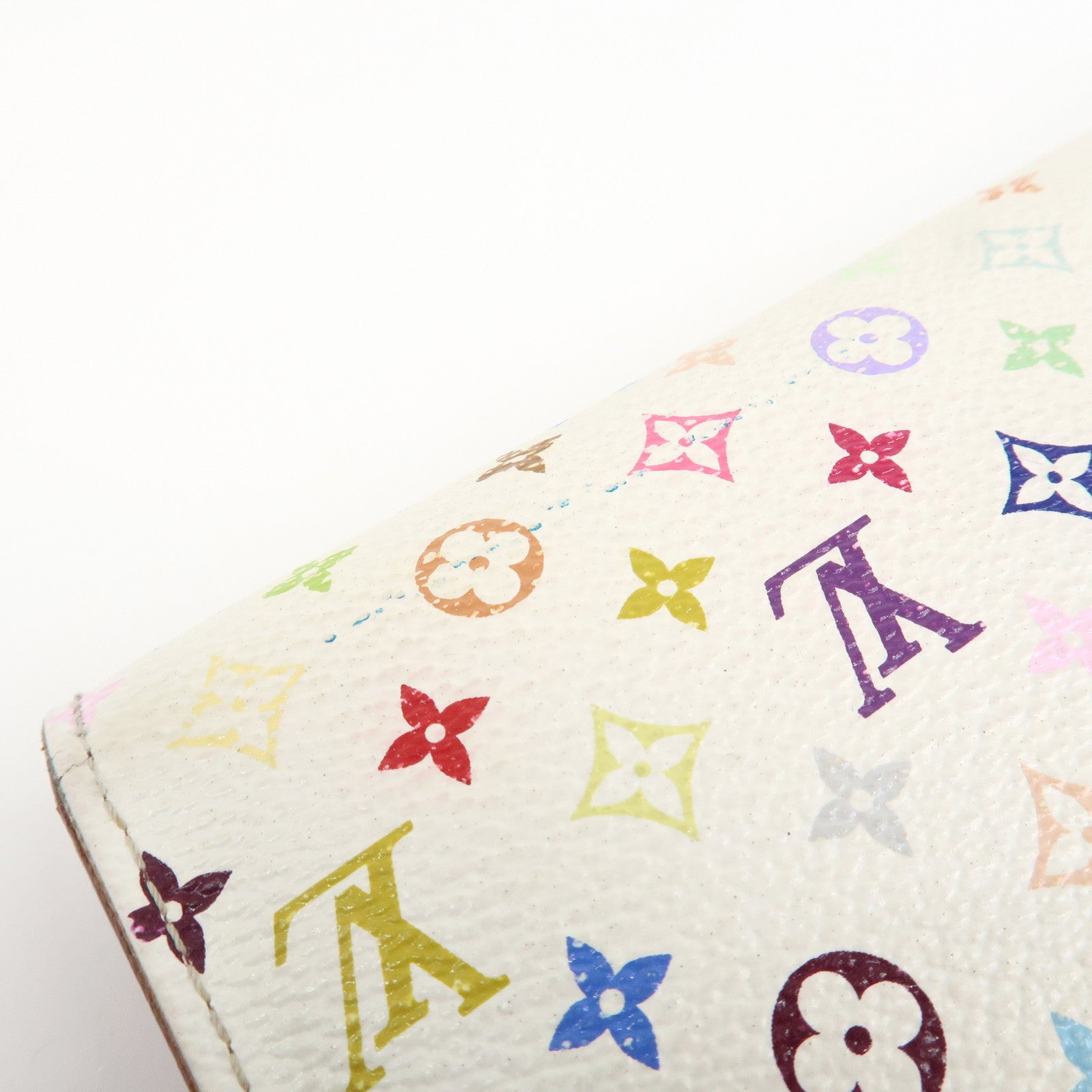 Louis Vuitton Monogram Multicolor Portefeuille Sarah Long Wallet Used