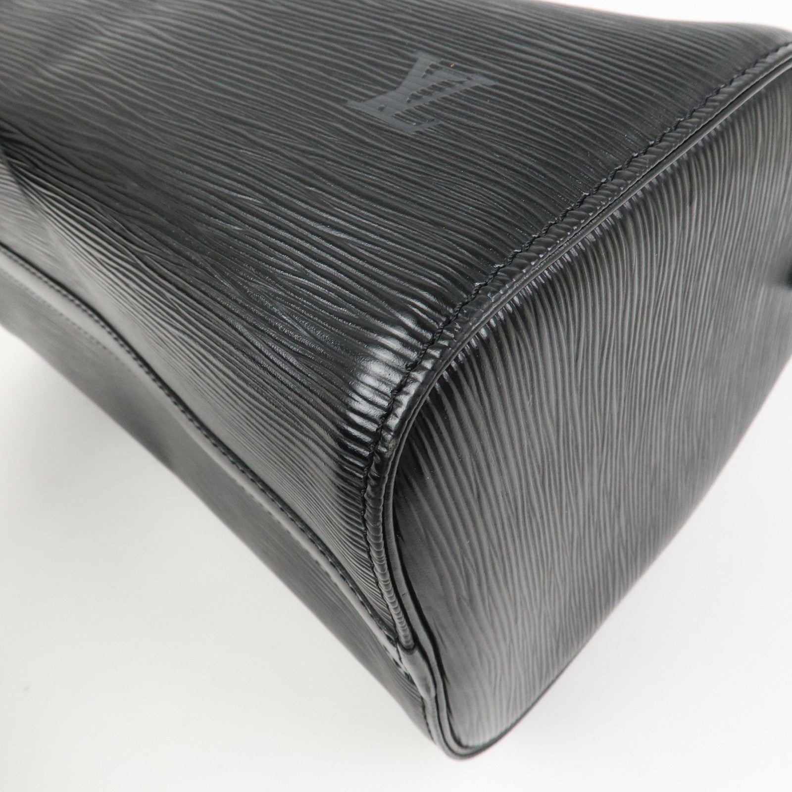 Louis Vuitton Epi Leather Speedy 25 Hand Bag Boston Bag Noir M59032