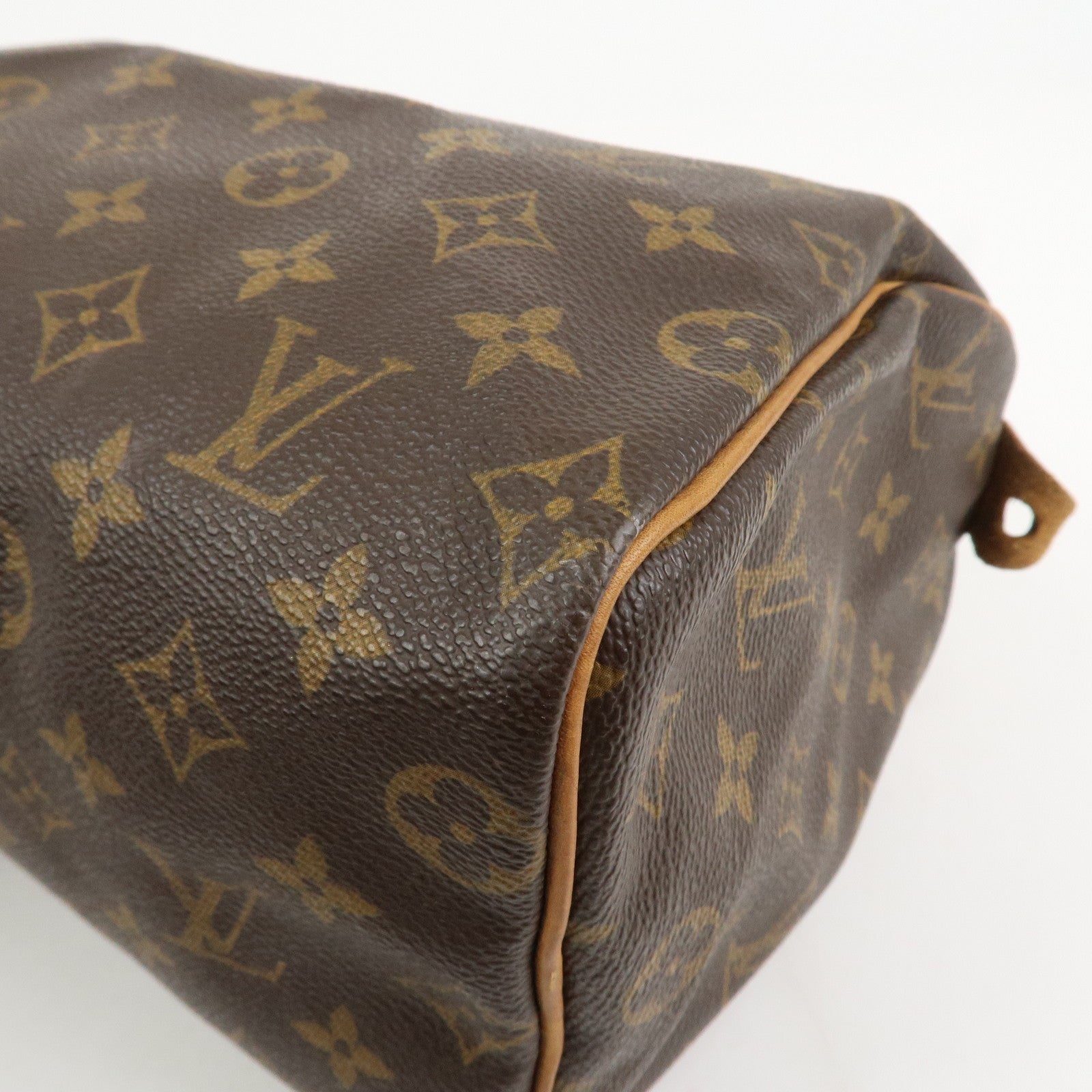 Louis Vuitton Monogram Speedy 25 Boston Bag Hand Bag Brown M41528