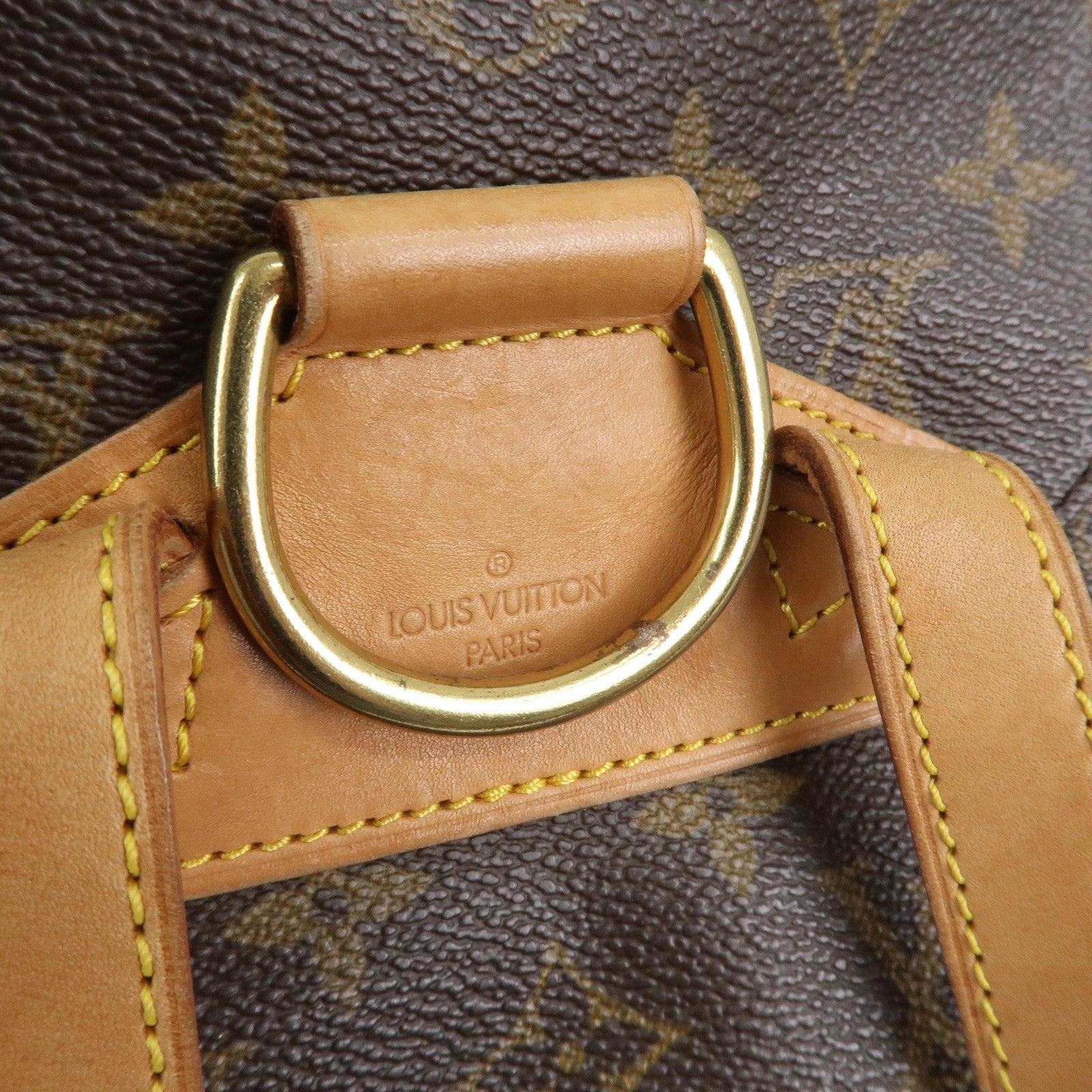Louis Vuitton Monogram Canvas Montsouris MM Backpack Brown M51136