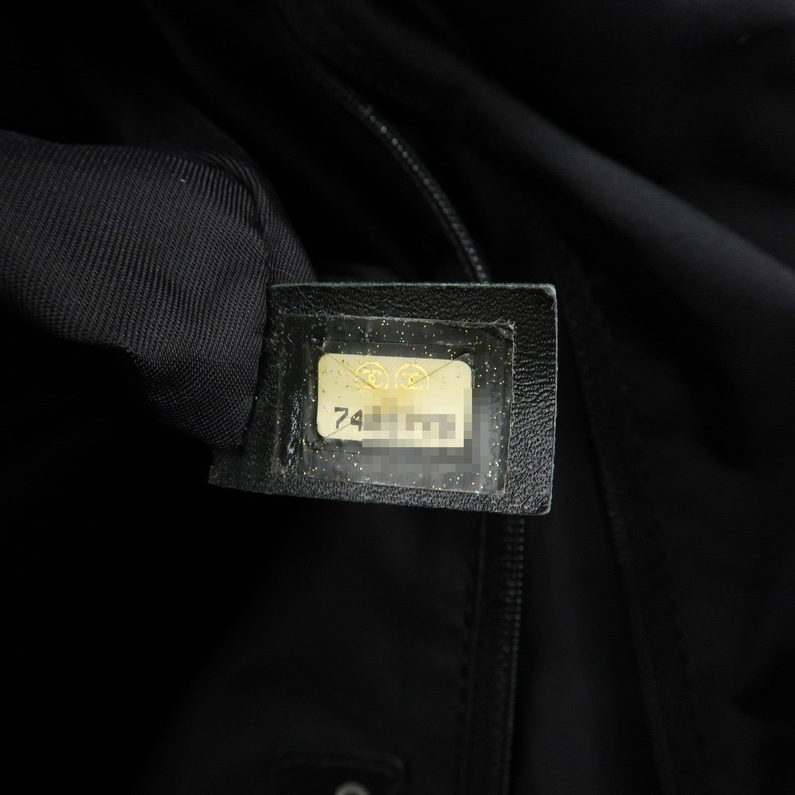 CHANEL New Travel Line Nylon Jacquard 2Way Boston Shoulder Bag