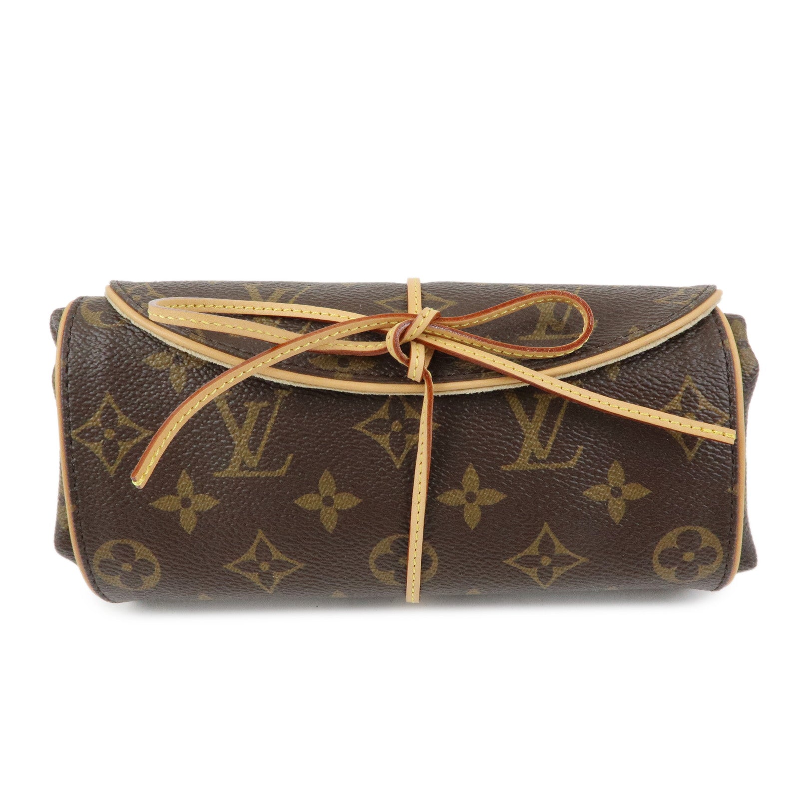 Louis Vuitton Monogram Trousse Bijoux Pliable Jewelry Case M47837