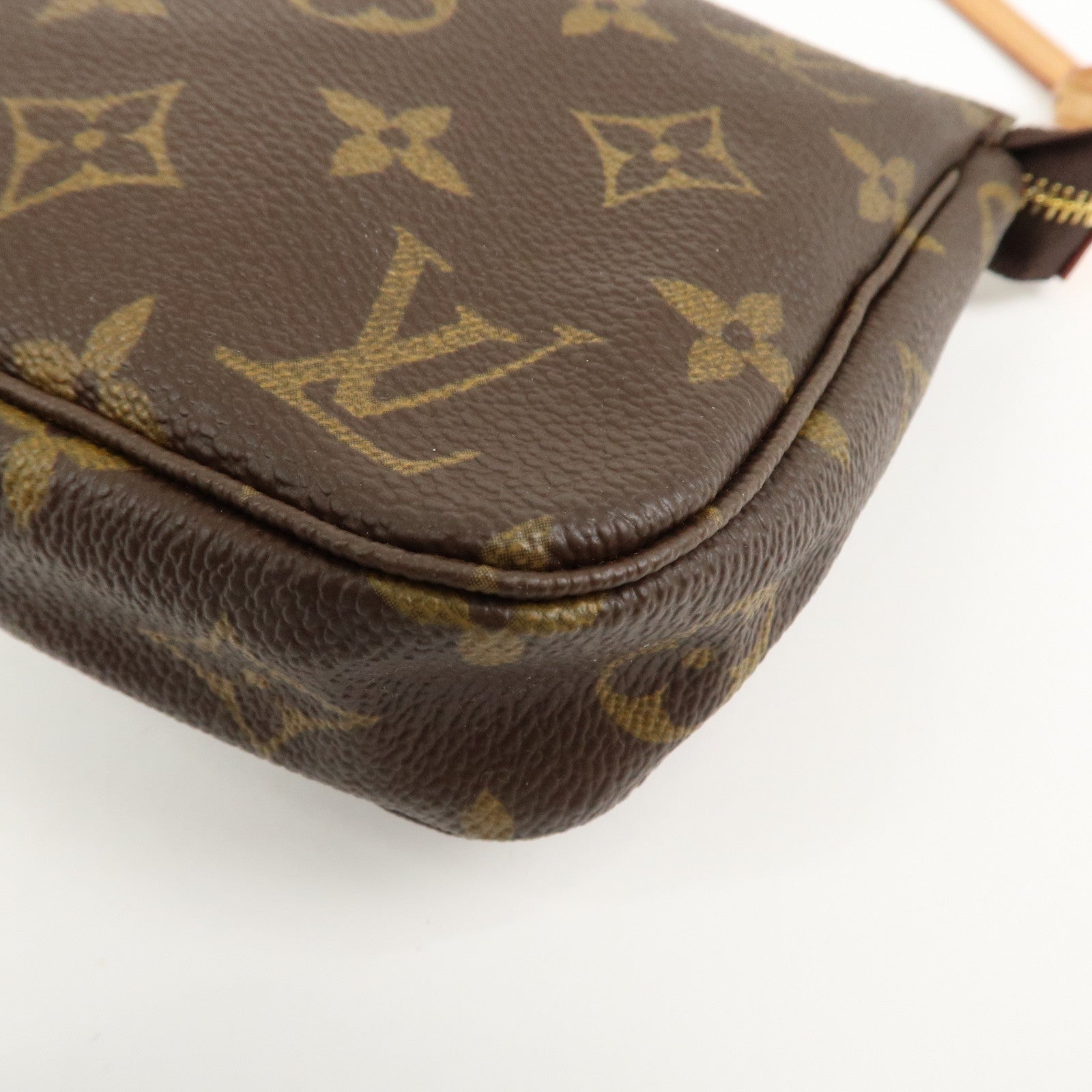 Louis Vuitton Monogram Pochette Accessoires Pouch Hand Bag M51980