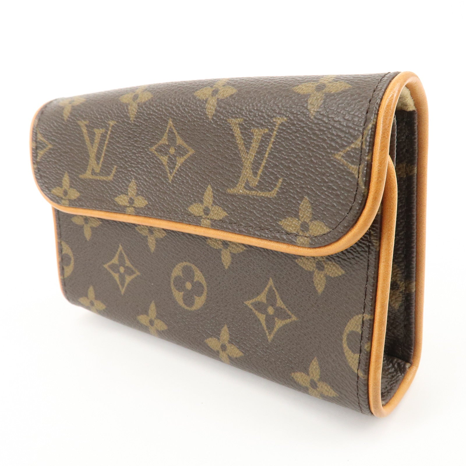 Louis Vuitton Monogram Pochette Florentine Waist Bag Belt M51855 Used