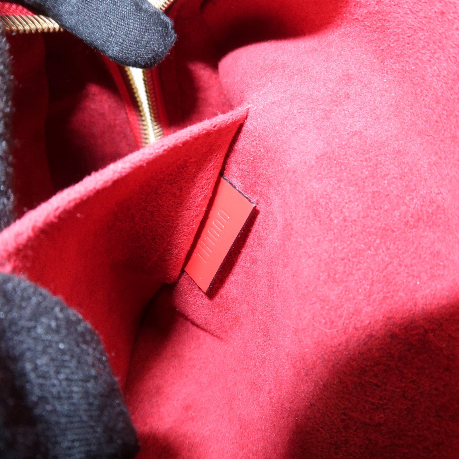 Louis Vuitton Epi Jasmine Hand Bag Castilian Red M52087