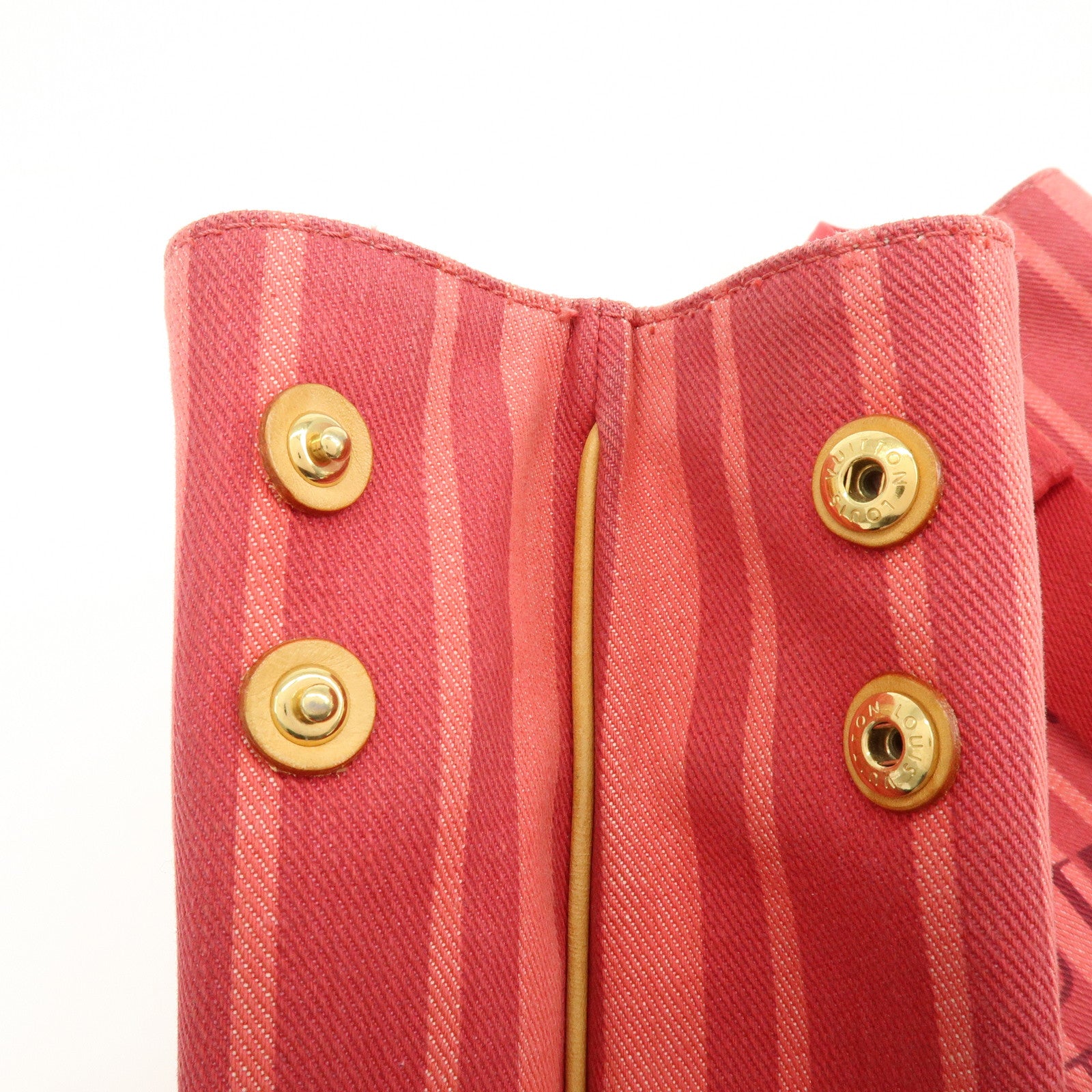 Louis Vuitton Plan Soleil Cabas PM Tote Bag Rouge Grenadine M94146