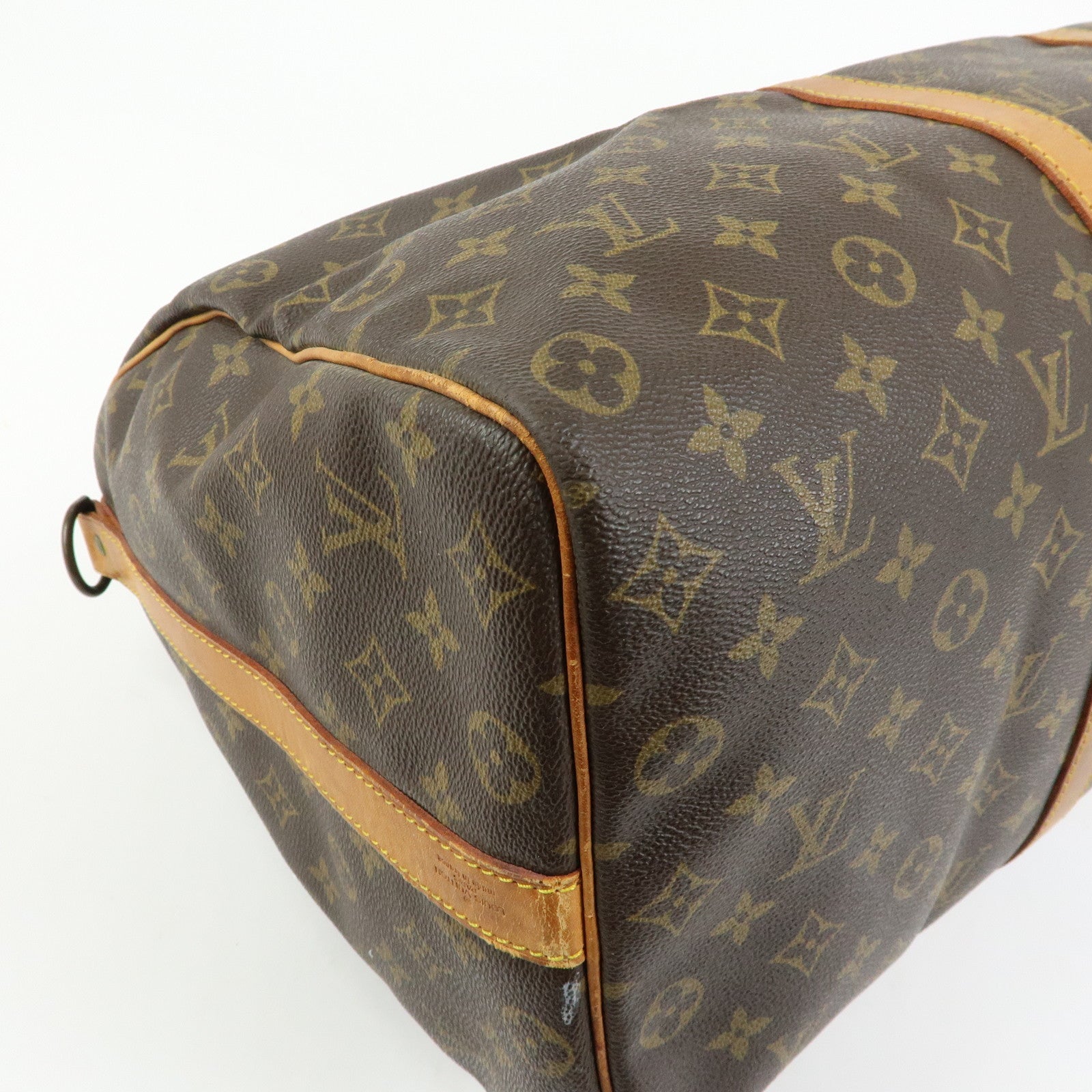Louis Vuitton Monogram Keep All Bandouliere 50 Boston Bag M41416