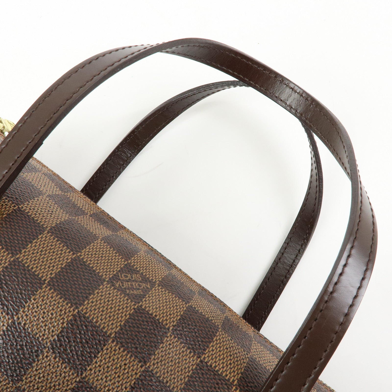 Louis Vuitton Damier Ebene Papillon 26 Hand Bag Brown N51304