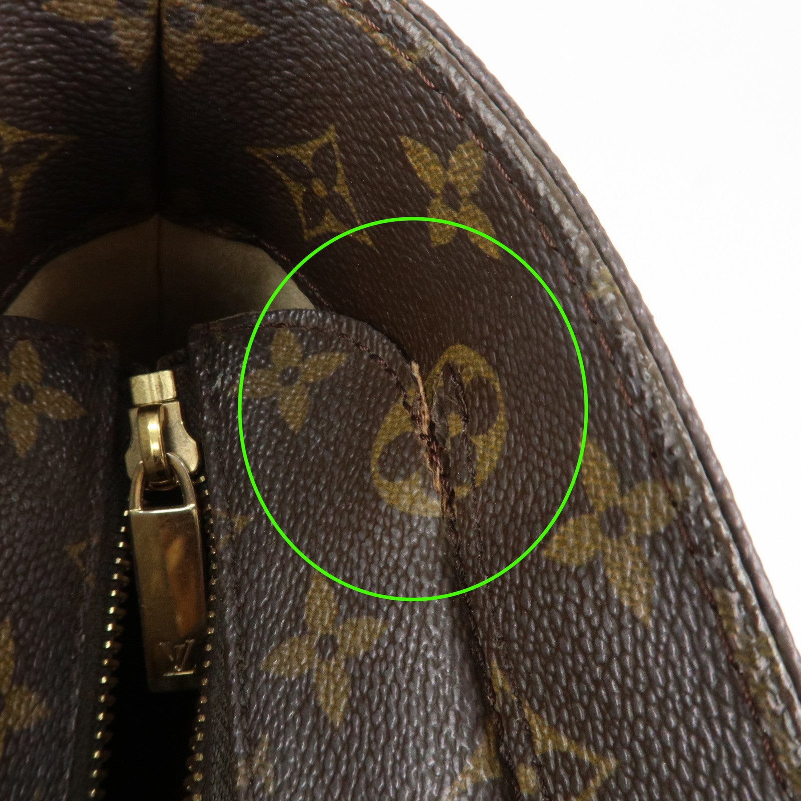 Louis Vuitton Monogram Luco Tote Bag Shoulder Bag Brown M51155