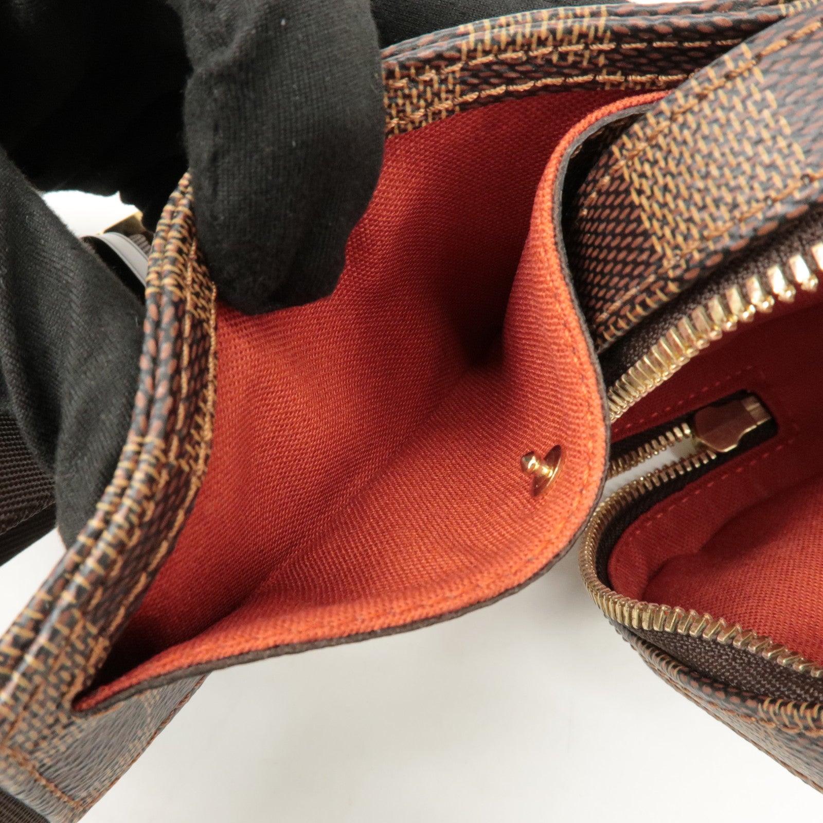 Louis Vuitton Damier Ebene Geronimos Crossbody Bag Waist Bag N51994 Used