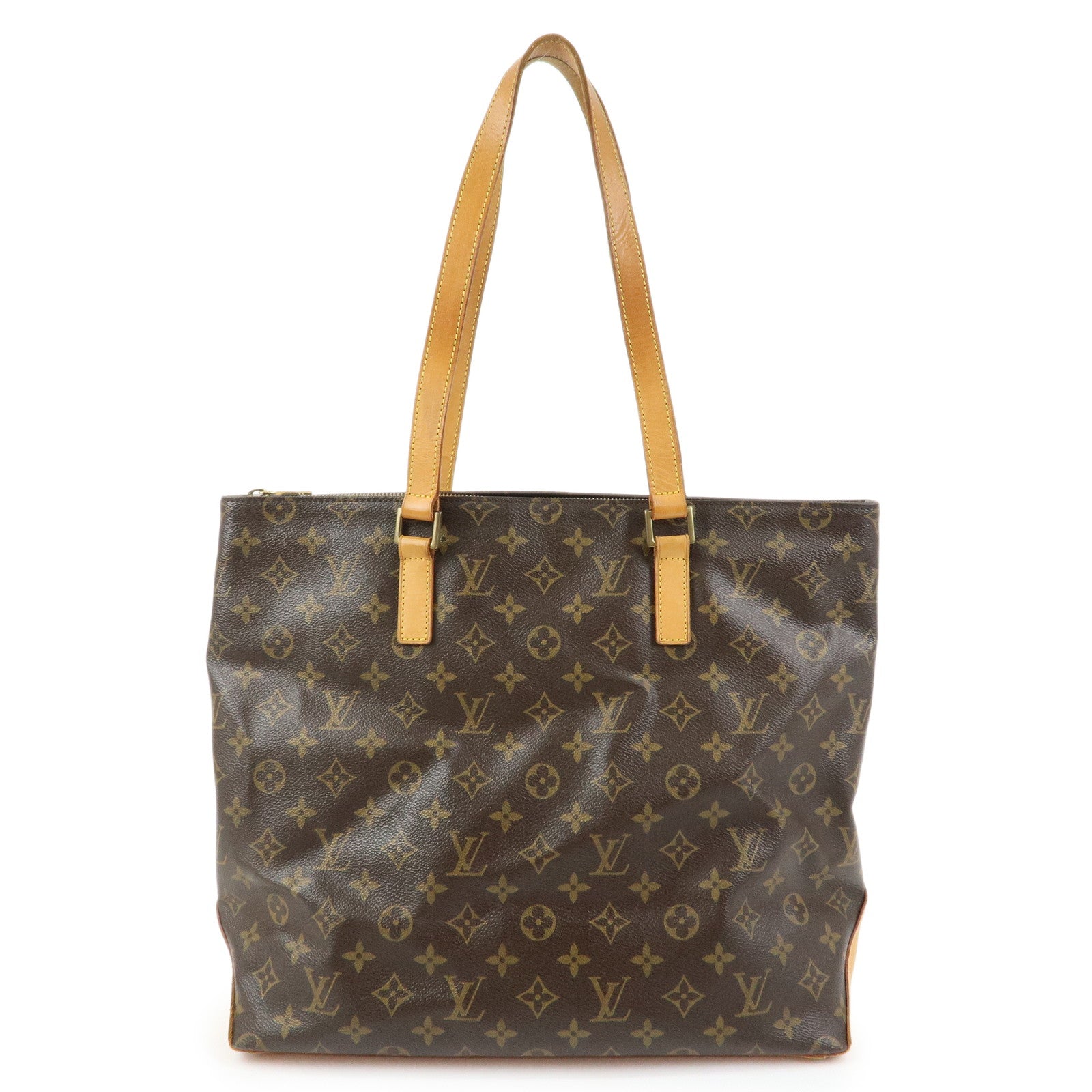 Louis Vuitton Monogram Cabas Mezzo Tote Bag Shoulder Bag M51151