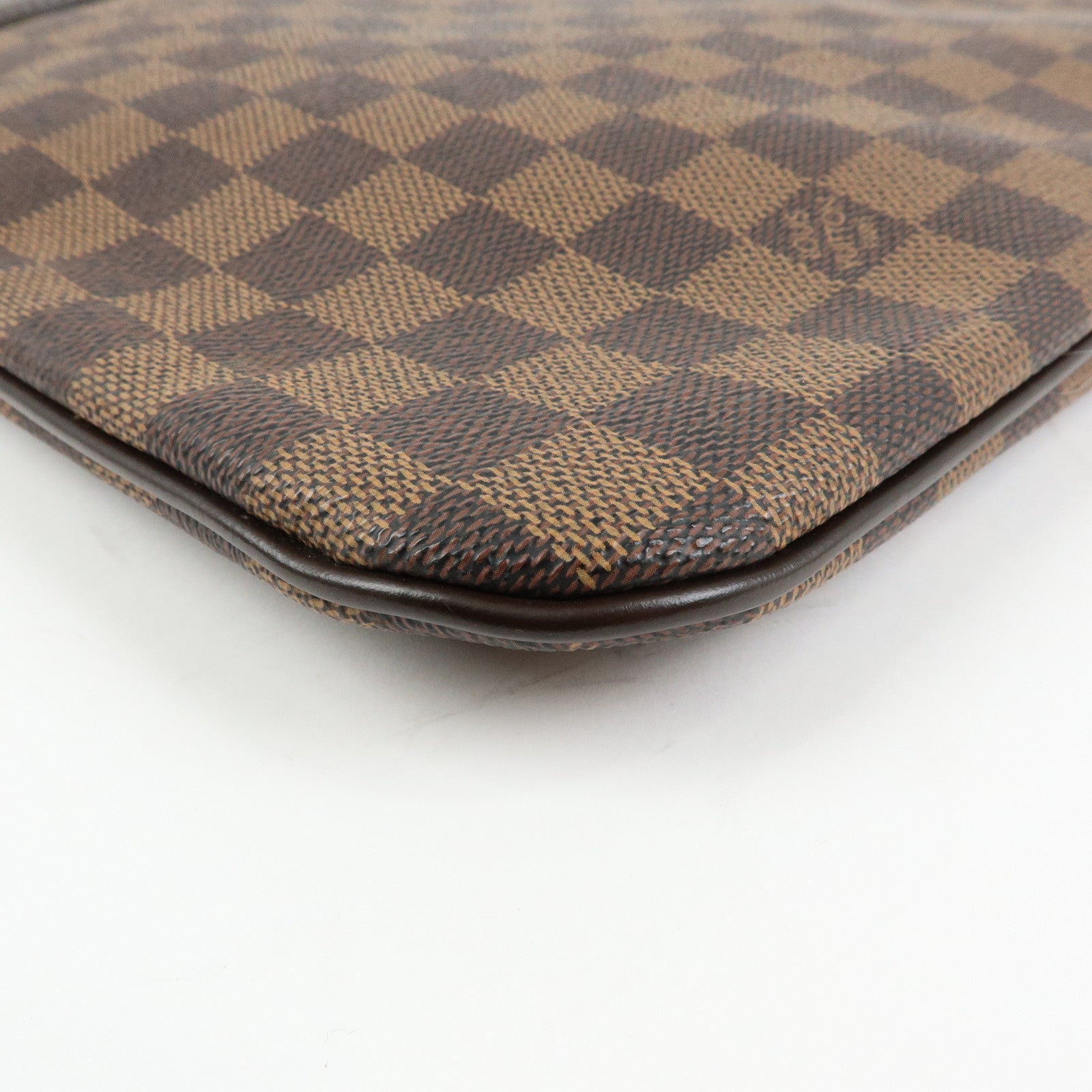 Louis Vuitton Damier Canvas Clifton Tote Shoulder Bag Ebene N51149