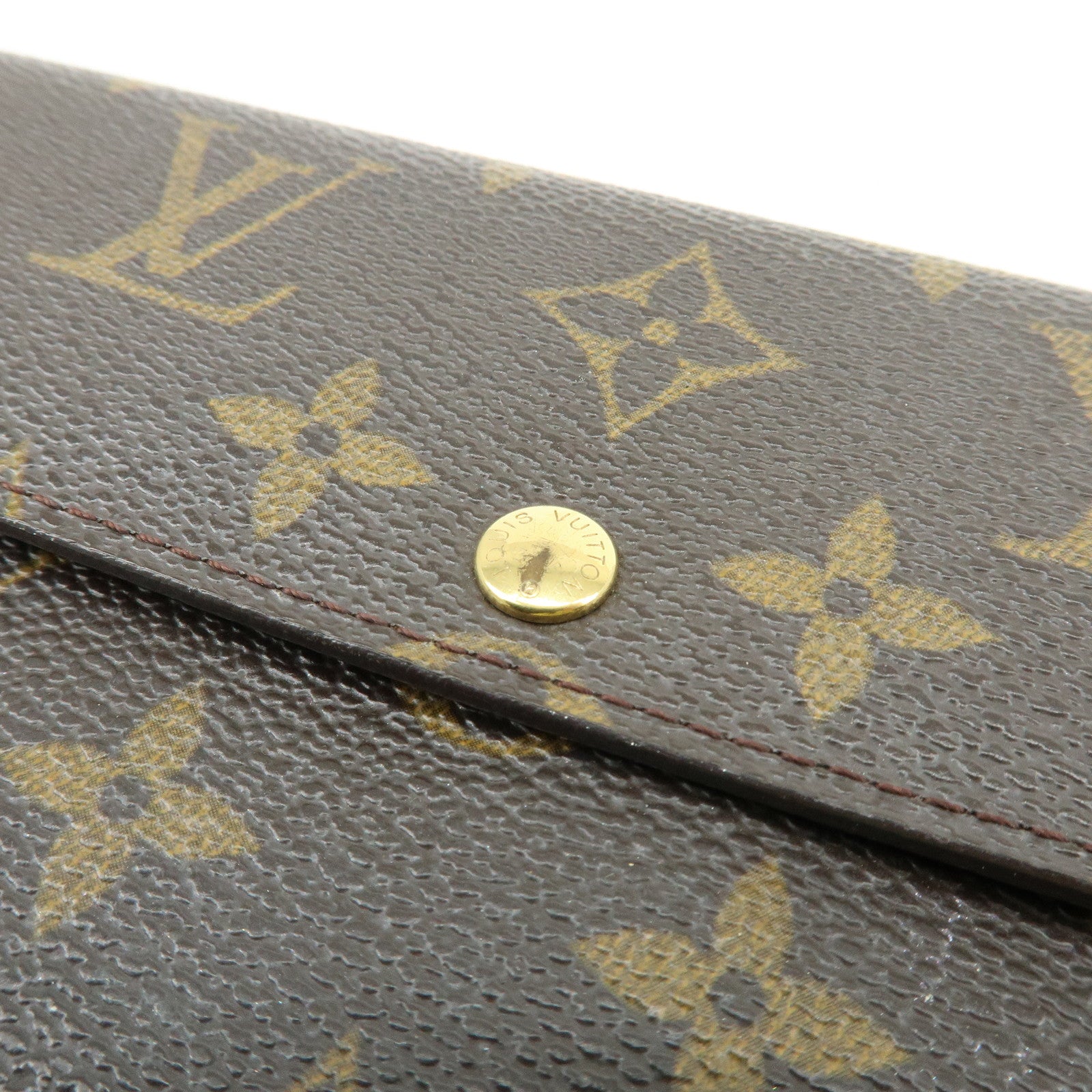 Louis Vuitton Monogram Porte Monnaie Credit Long Wallet M61726