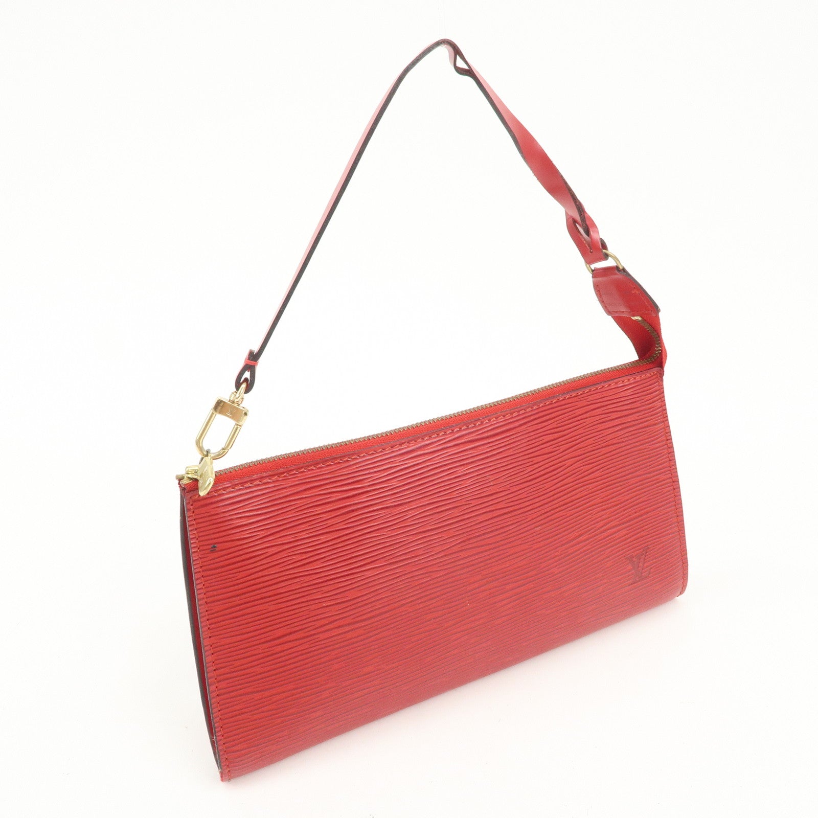 Louis Vuitton Epi Pochette Accessoires Pouch Castilian Red M52947