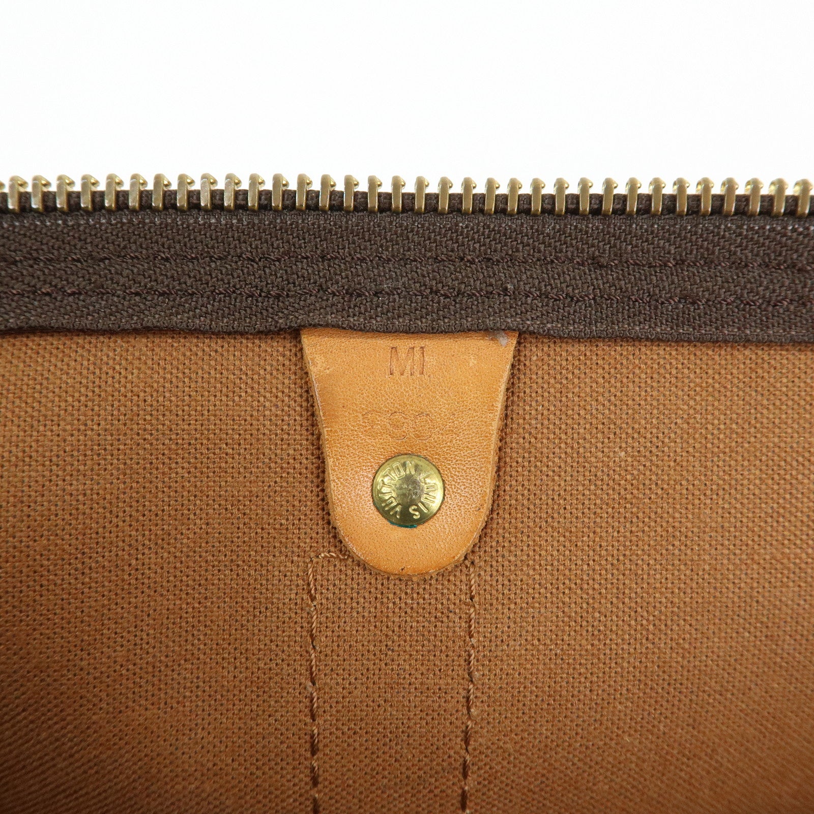 Louis Vuitton Monogram Keep All 55 Boston Bag Brown M41424