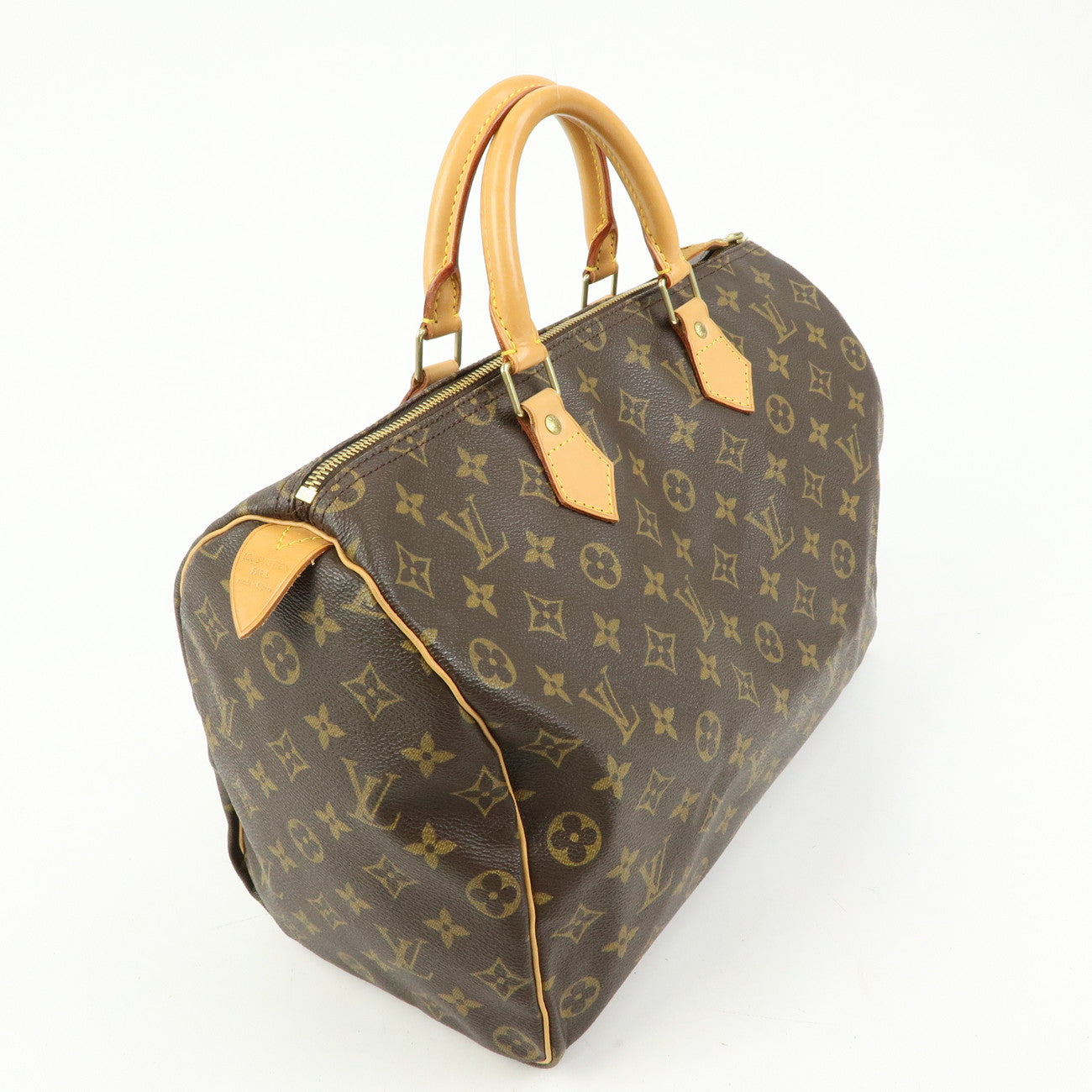 Louis Vuitton Monogram Speedy 35 Boston Bag Hand Bag M41524
