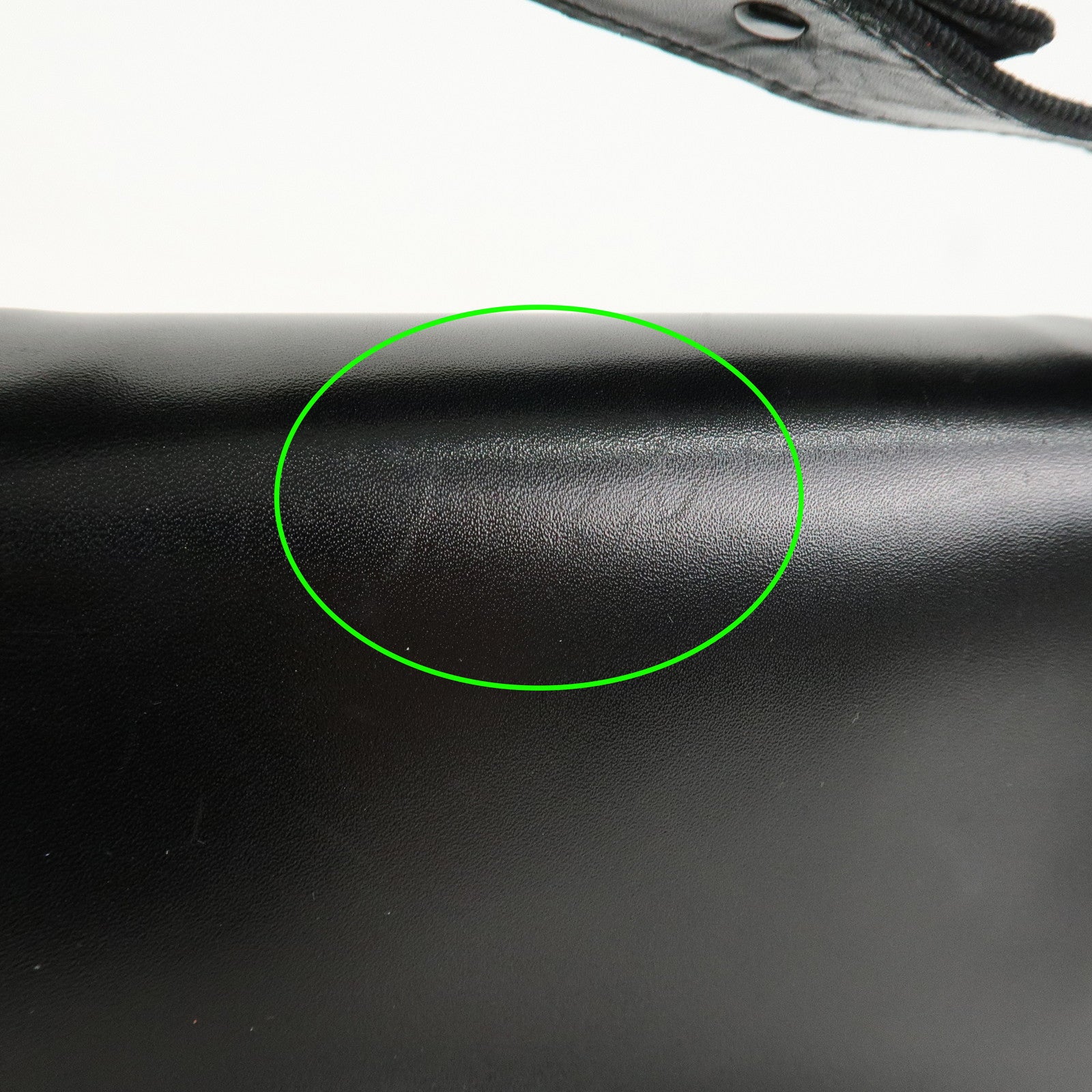 Ferragamo Varra Ribbon Leather 2Way Bag Shoulder Bag Hand Bag Black