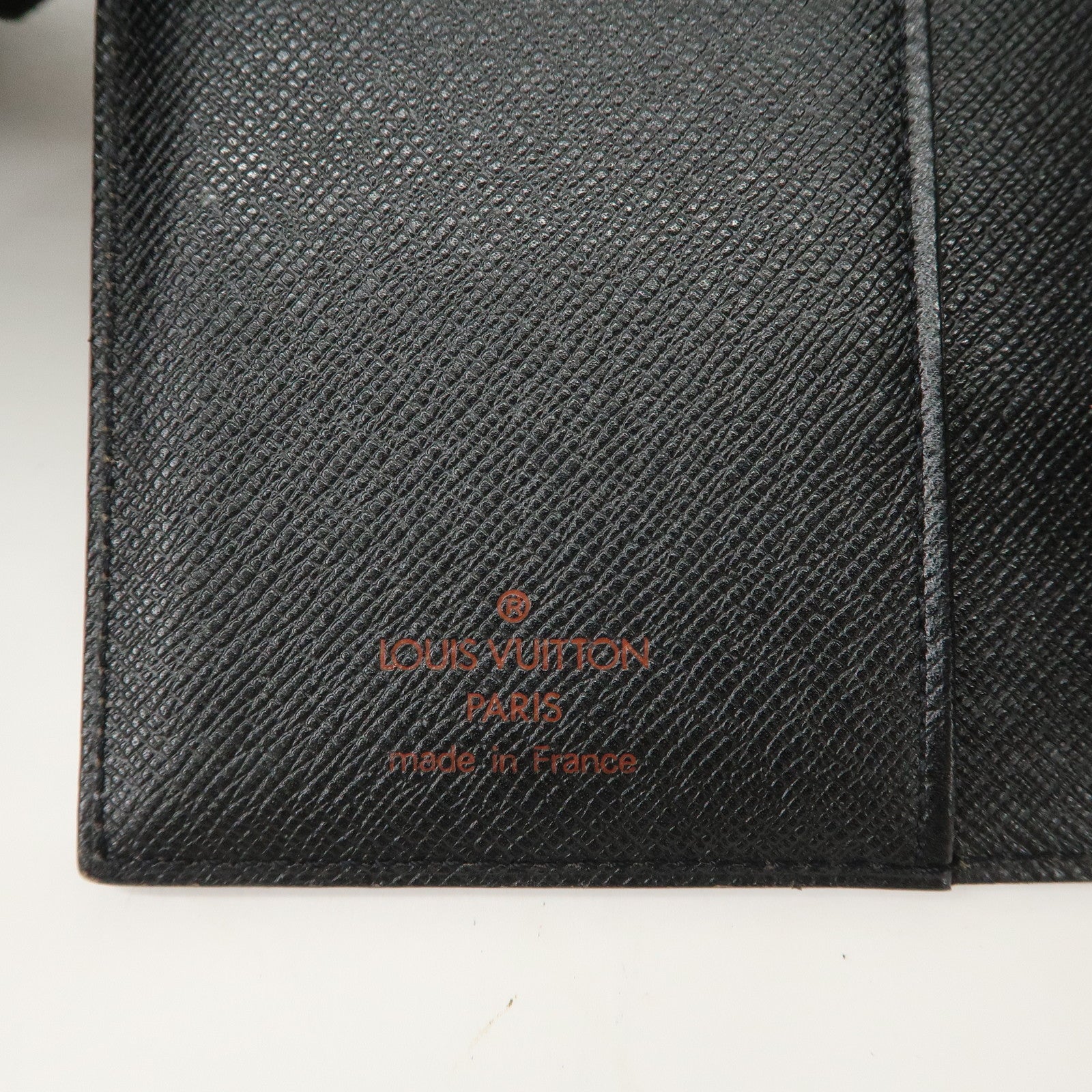 Louis Vuitton Epi Z Agenda PM Planner Cover Noir R20092