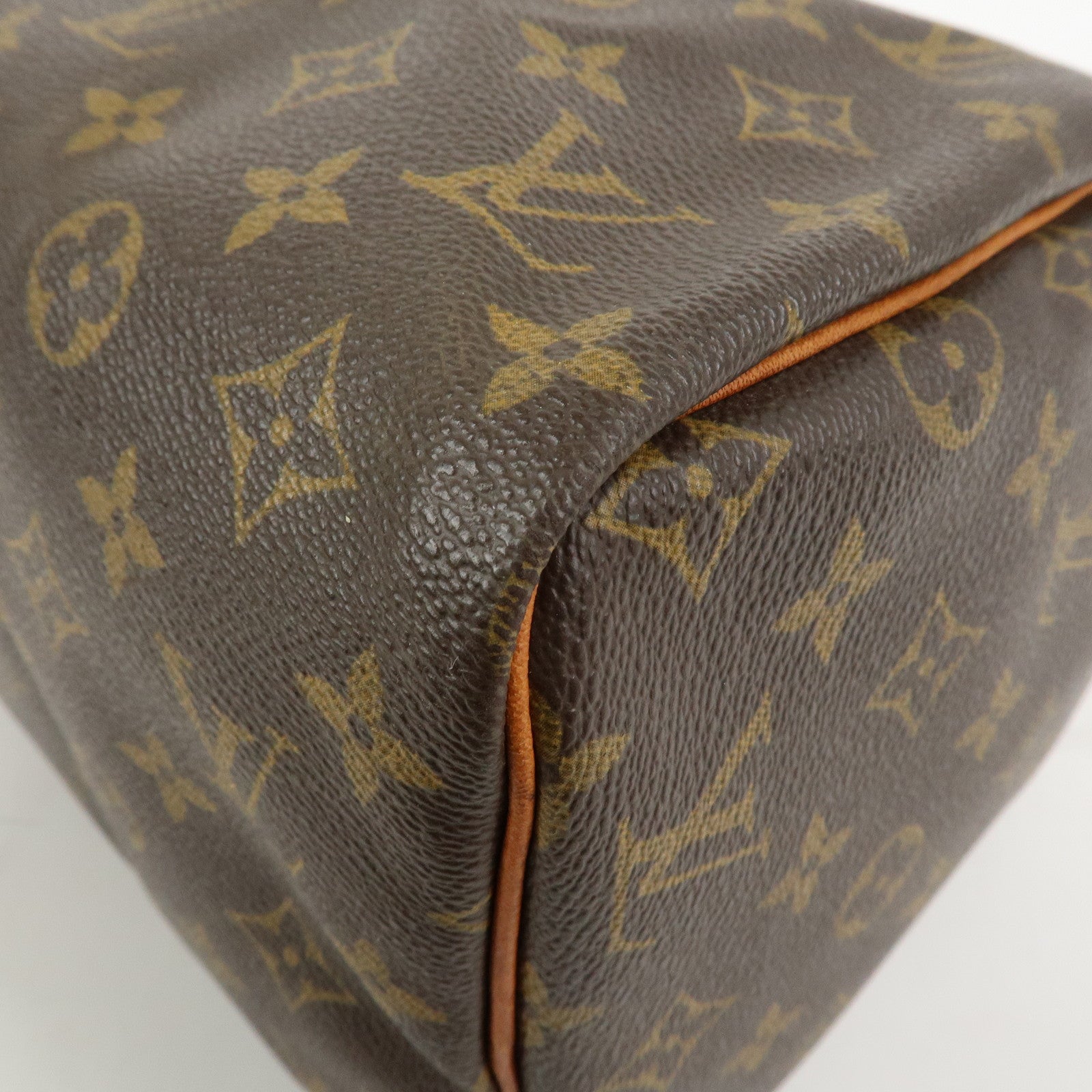 Louis Vuitton Monogram Speedy 30 Boston Bag Hand Bag Brown M41526