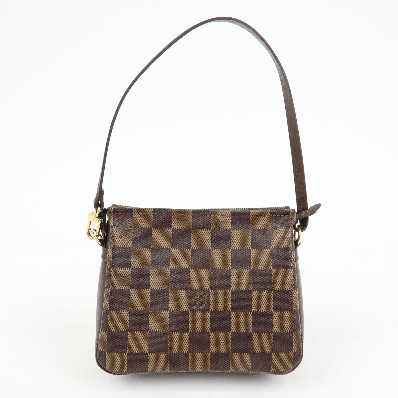 Louis Vuitton Damier Trousse Makeup Accessory Pouch Brown N51982