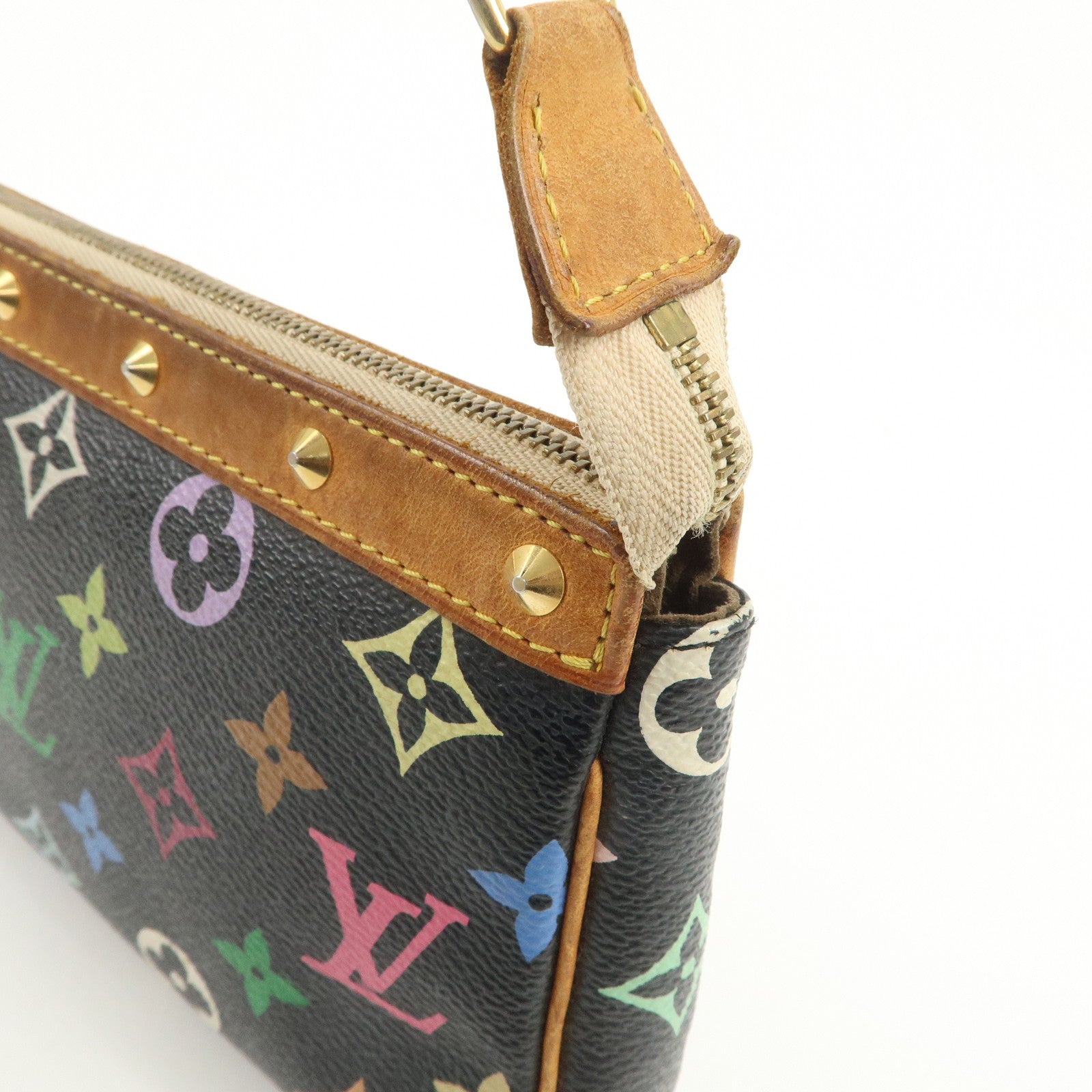 Louis Vuitton Monogram Multicolor Pochette Accessoires Noir M92648