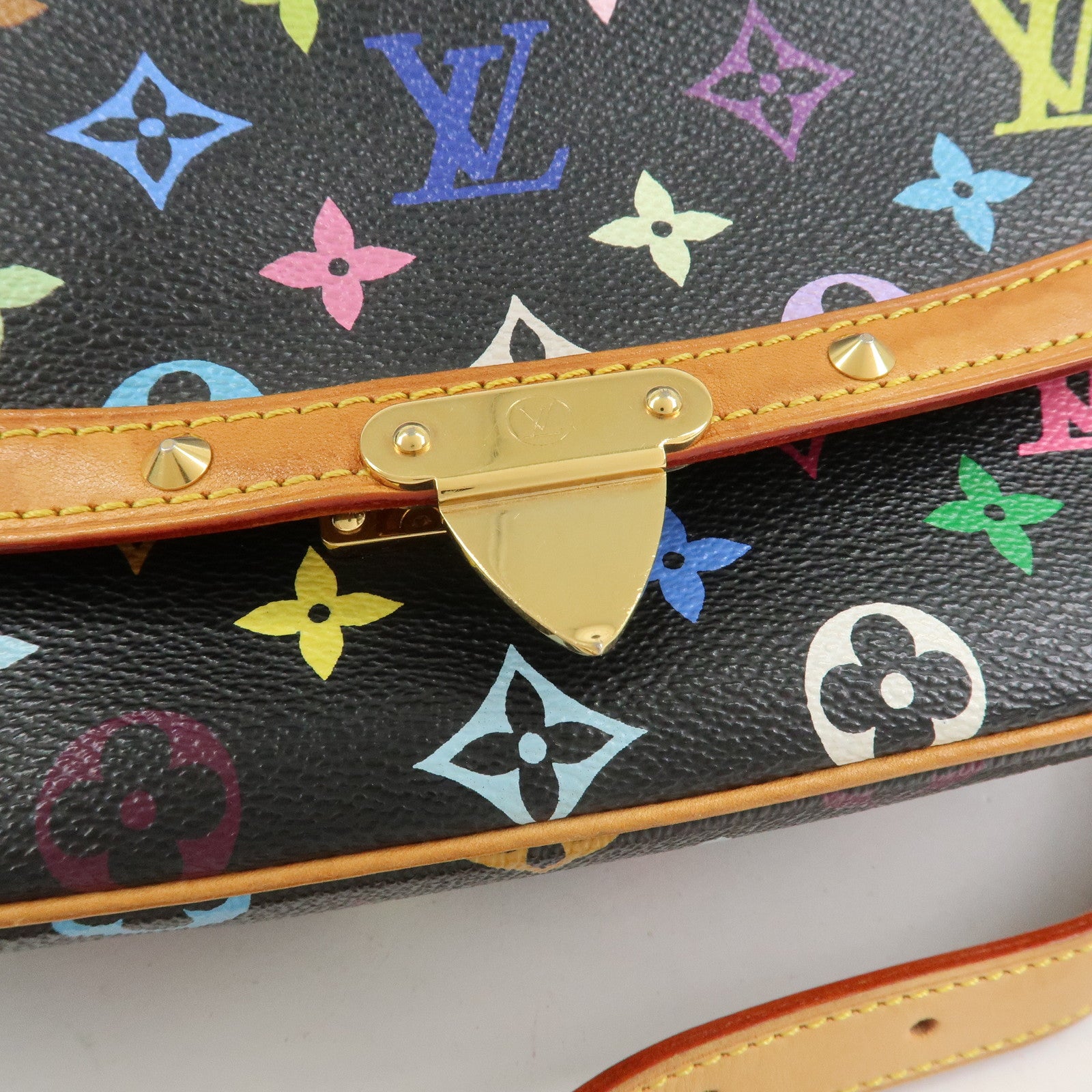 Louis Vuitton Monogram Multicolor Sologne Shoulder Bag Noir M92639