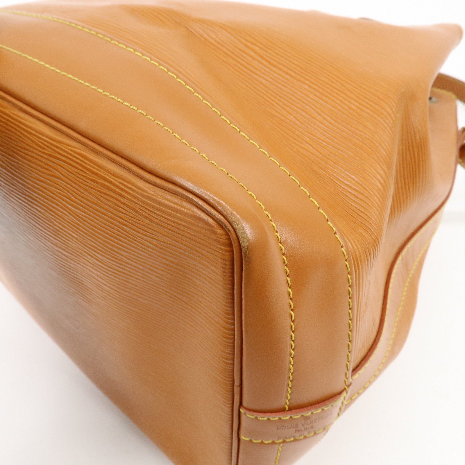 Louis Vuitton Epi Leather Noe Shoulder Bag Zipang Gold M44008