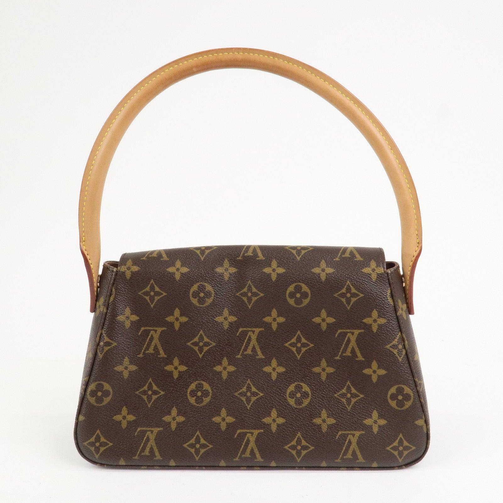 Louis Vuitton Monogram Mini Looping Shoulder Bag Brown M51147