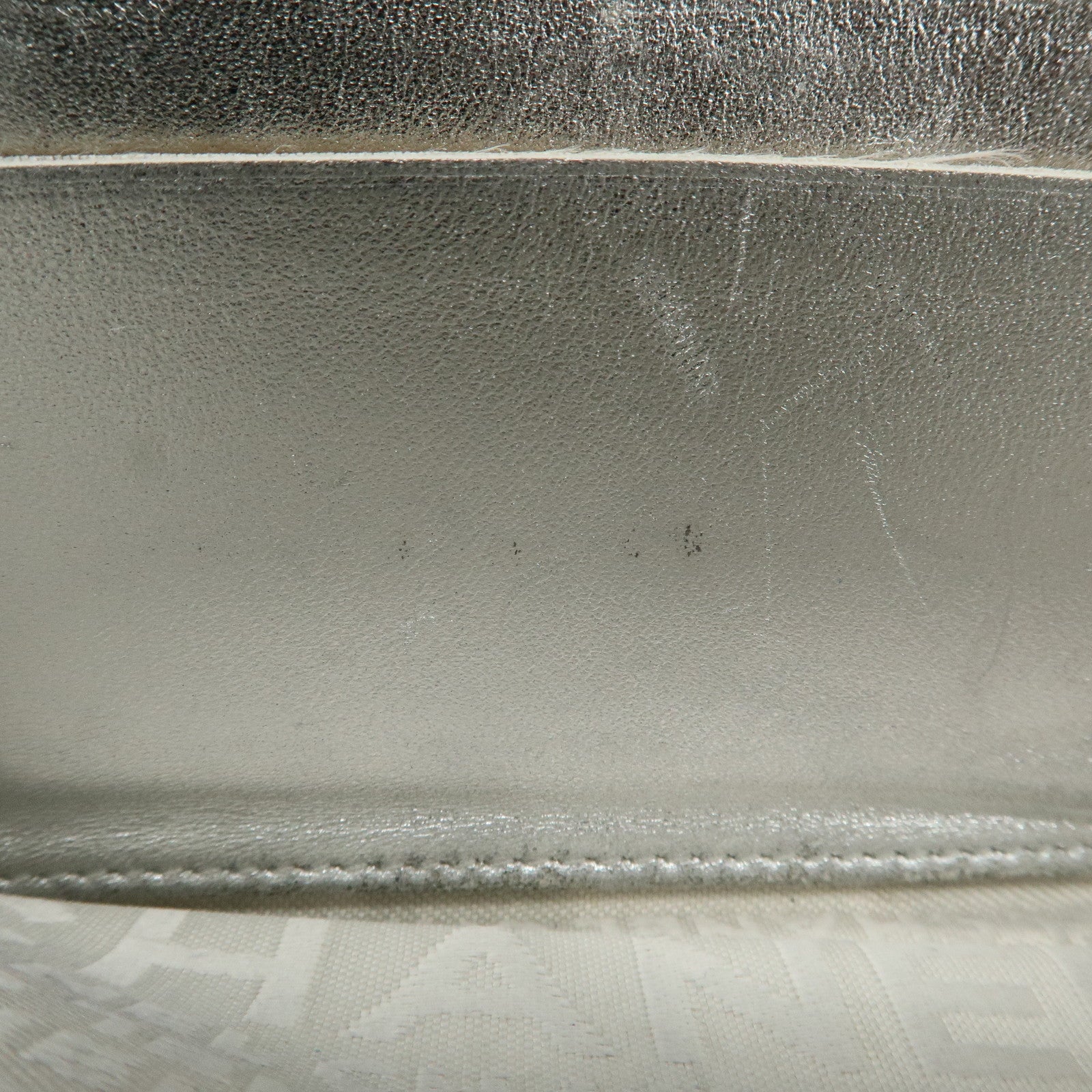 CHANEL Icon Line COCO Mark Lamb Skin Bi-fold Wallet Black Used