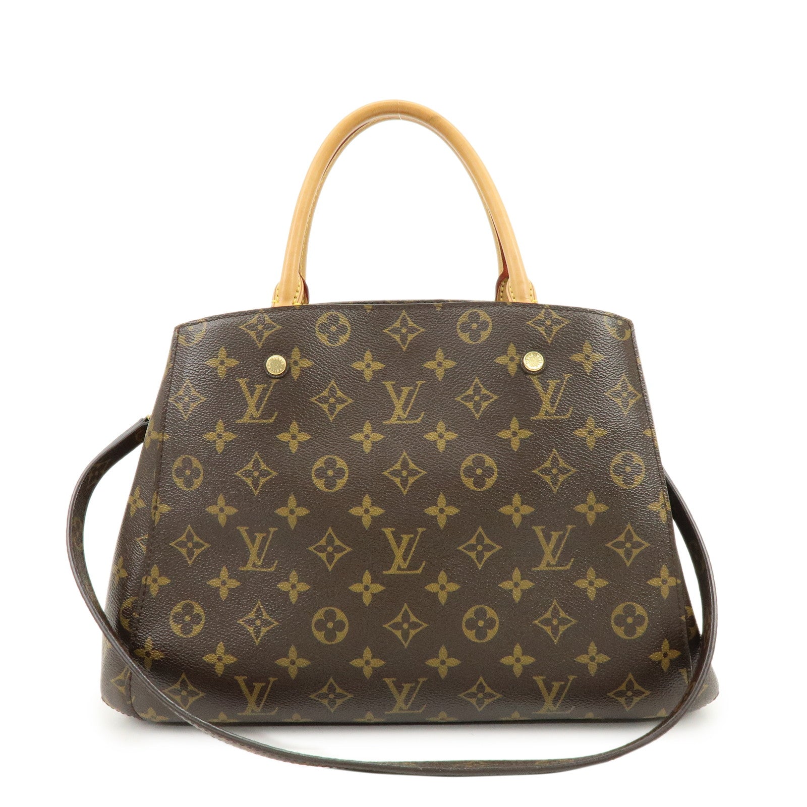 Louis Vuitton Monogram Montaigne MM 2Way Bag Hand Bag M41056