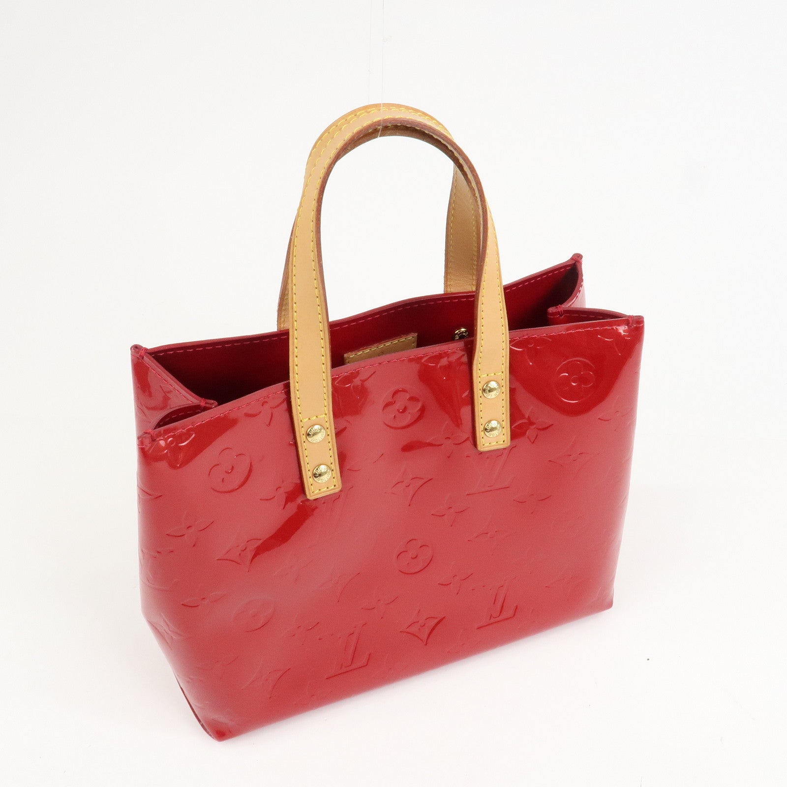 Louis Vuitton Monogram Vernis Leather Lead PM Pomme d'Amour M91990