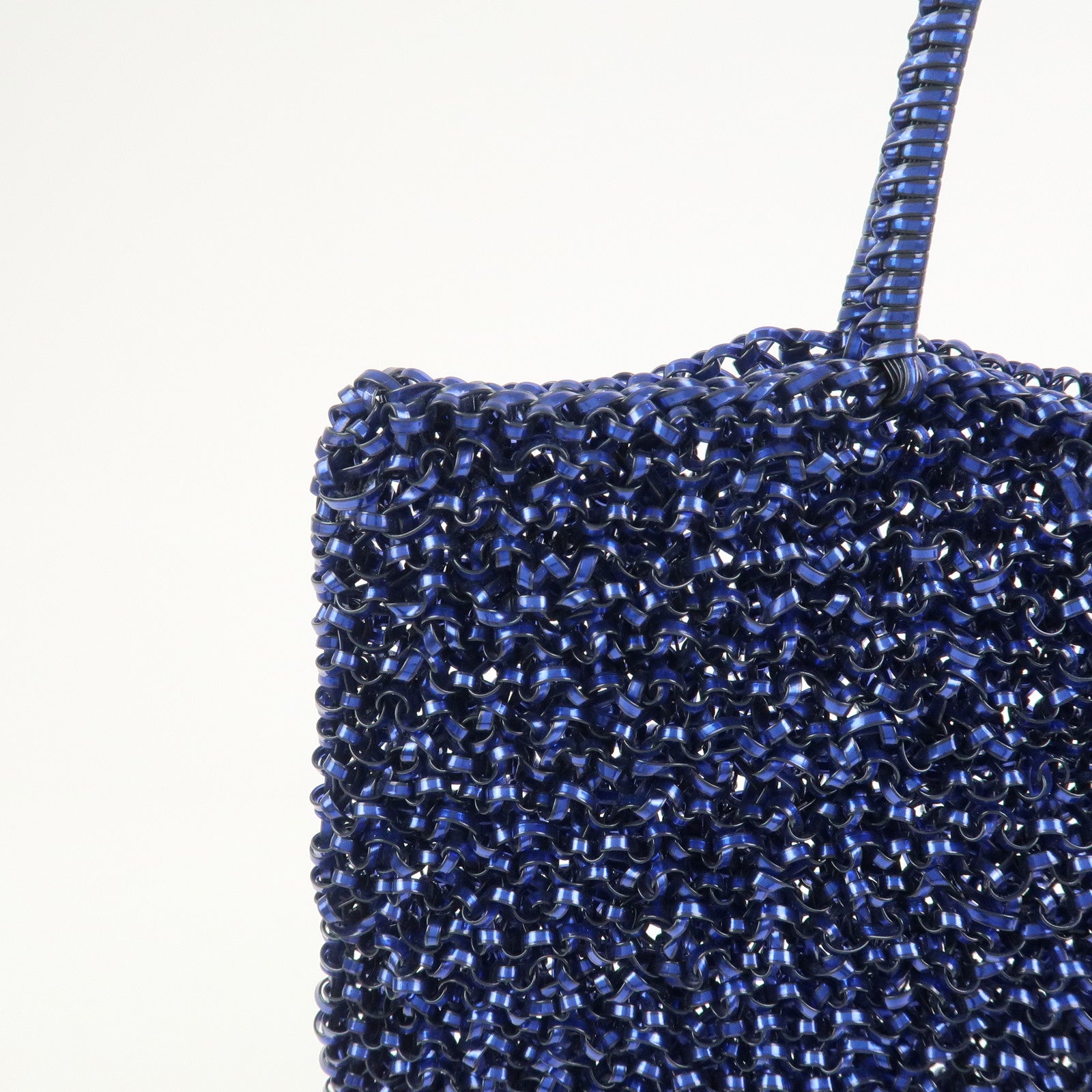 ANTEPRIMA Wire Bag PVC Hand Bag Shoulder Bag Blue