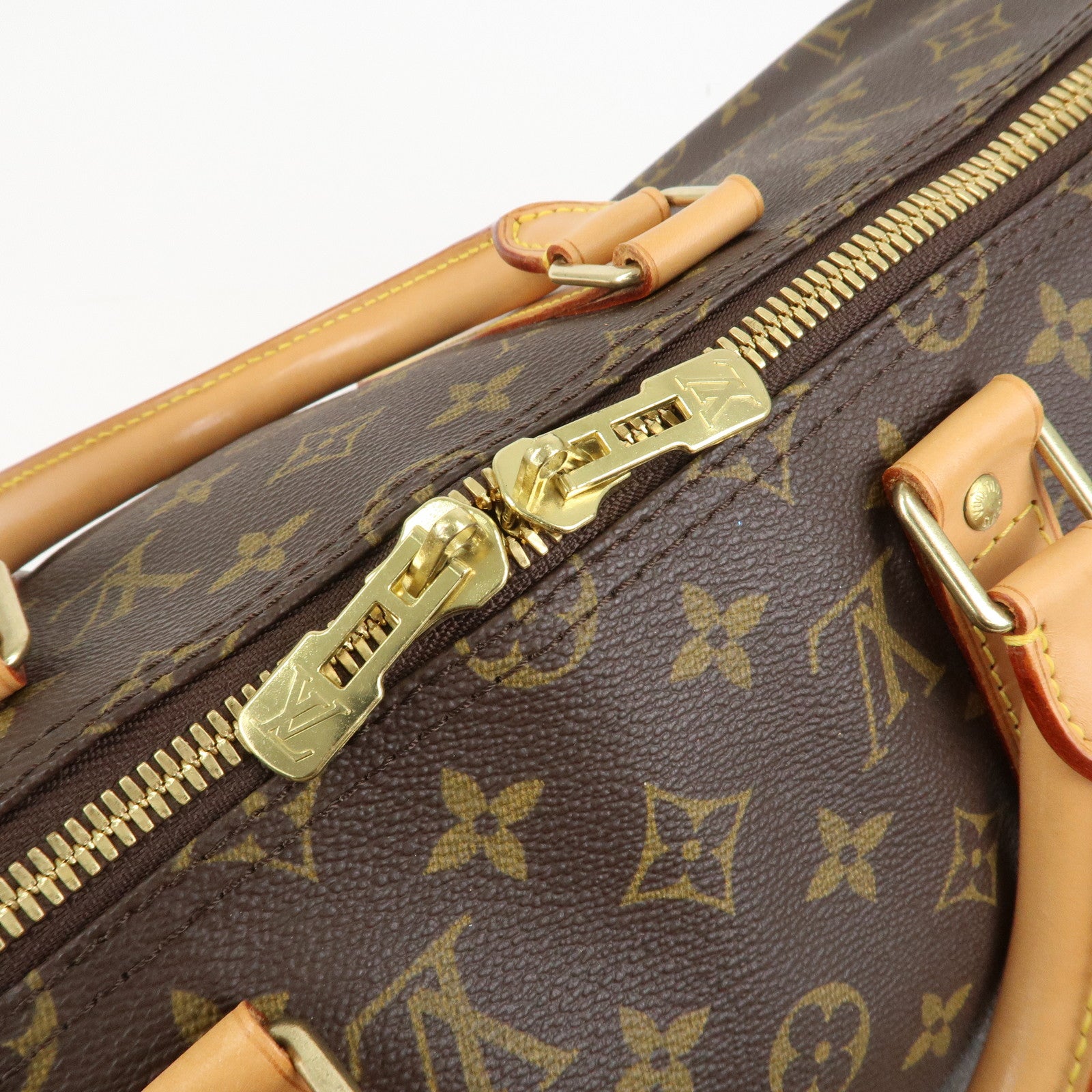 Louis Vuitton Monogram Keep All 50 Bandouliere Boston Bag M41416