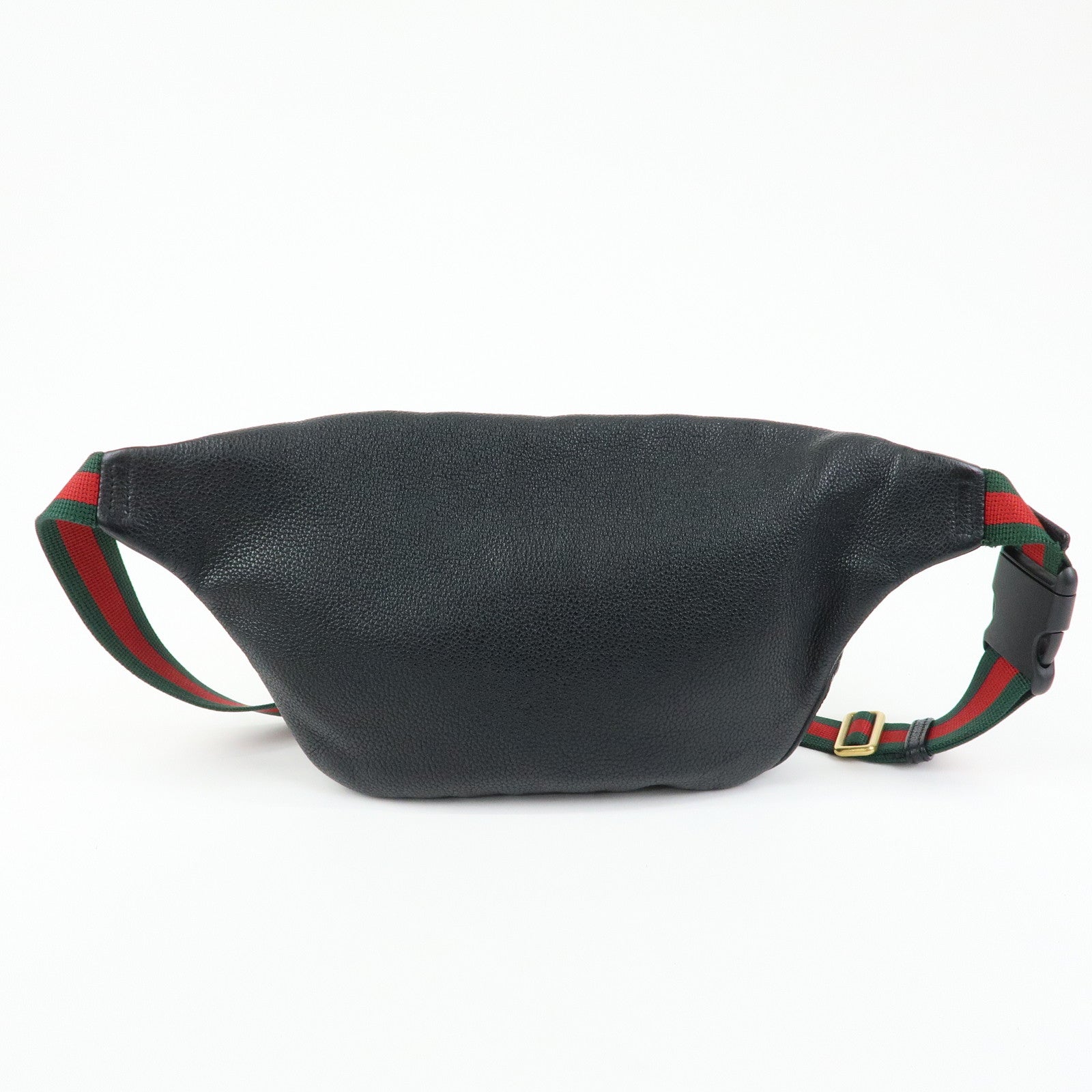 GUCCI Sherry Interlocking G Waist Pouch Body Bag Black 530412