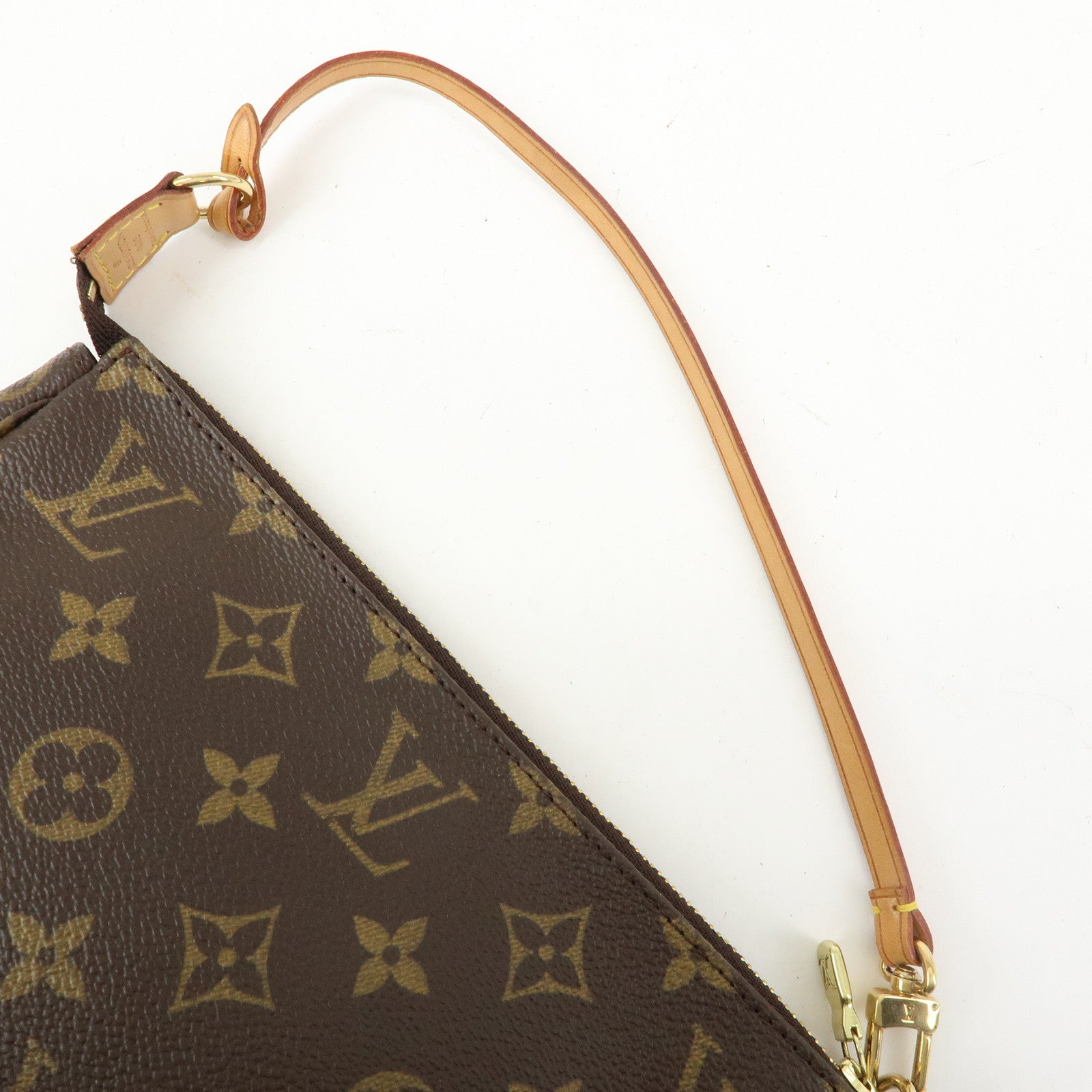 Louis Vuitton Monogram Pochette Accessoires Pouch Hand Bag M51980