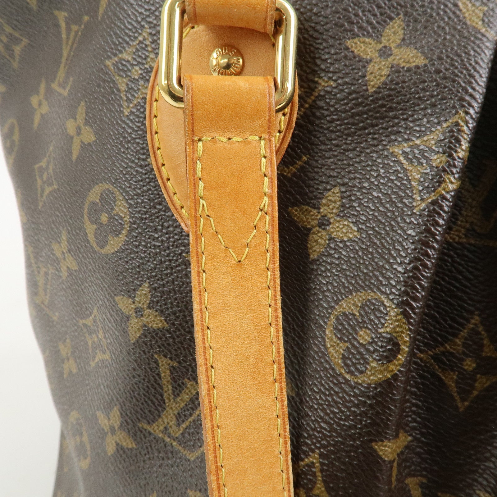 Louis Vuitton Monogram Canvas Palermo PM 2Way Hand Bag Brown M40145