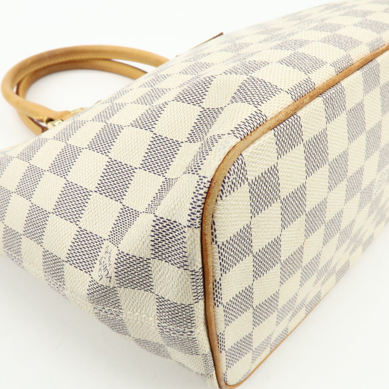 Louis Vuitton Damier Azur Saleya PM Tote Bag Hand Bag N51186