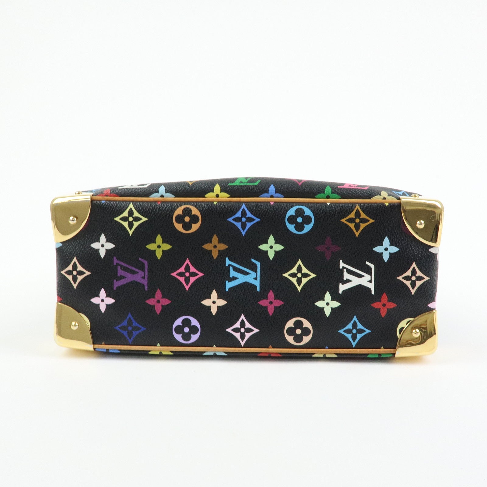 Louis Vuitton Monogram Trouville Multicolor Hand Bag Noir M92662