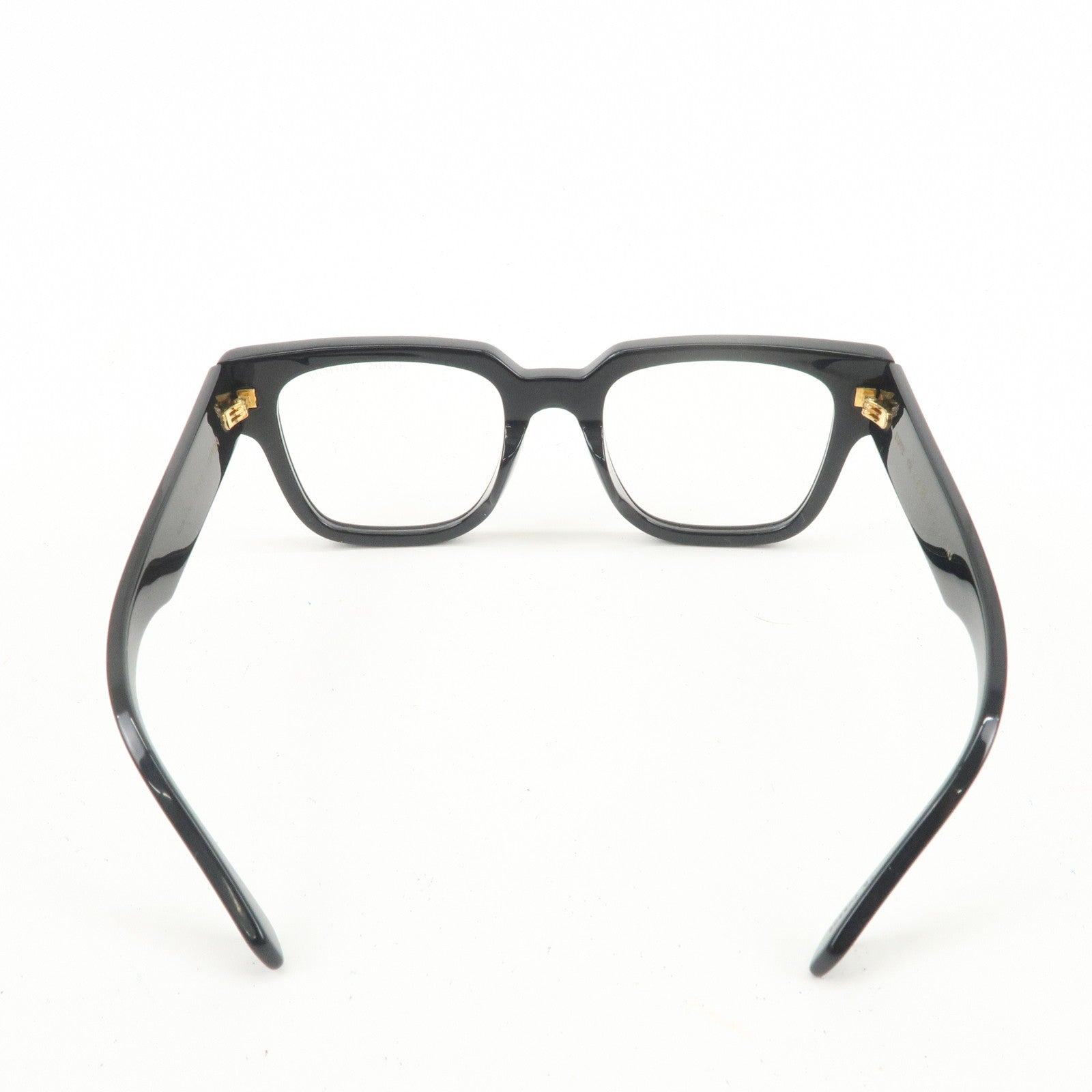 Louis Vuitton Plastic Fashion Glasses Black Frame 53□22 145