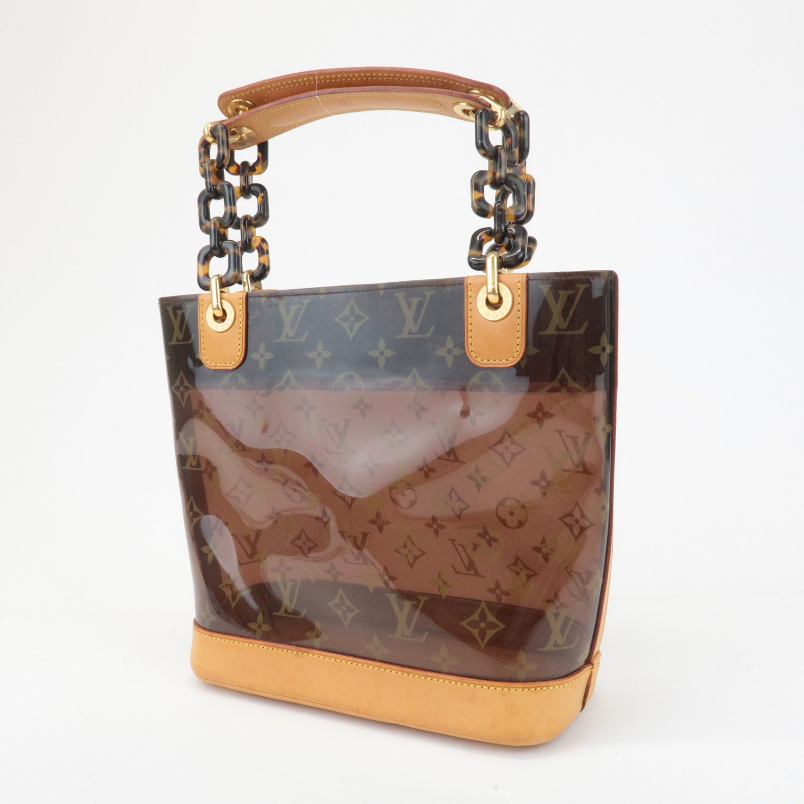 Louis Vuitton Monogram Vinyl Cabas Ambre MM Tote Bag M92501 Used
