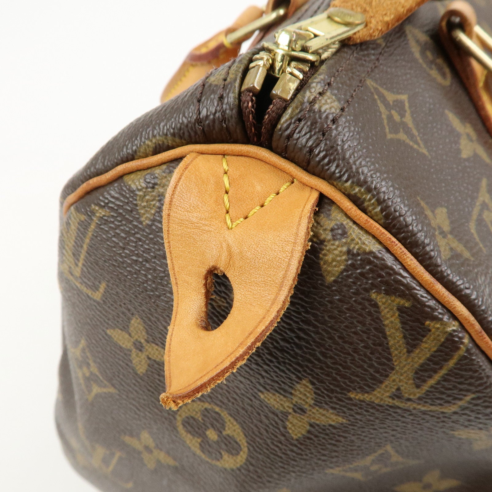 Louis Vuitton Monogram Speedy 30 Boston Bag Hand Bag Brown M41526