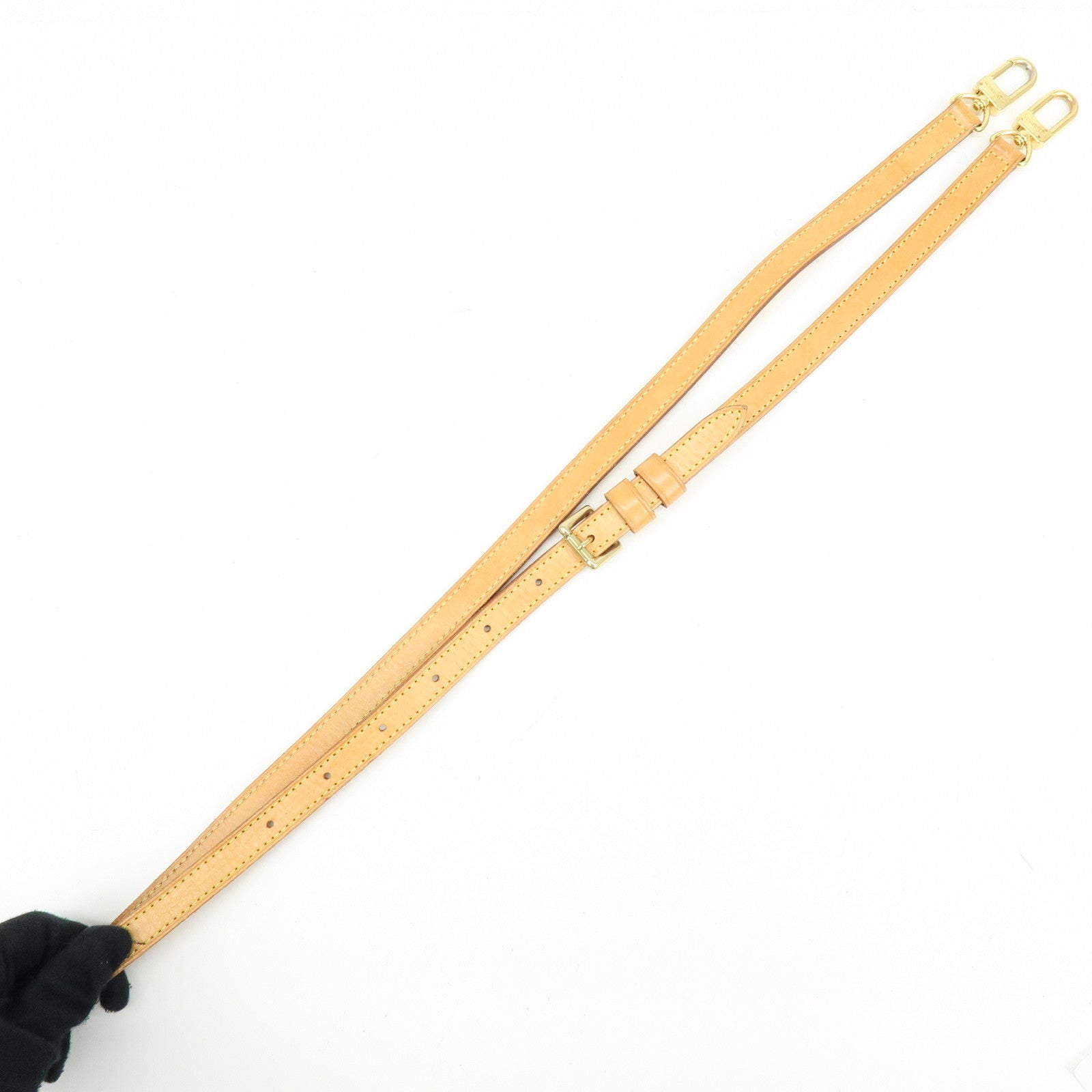 Louis Vuitton Adjustable Leather Shoulder Strap 120cm 1.6cm J52312