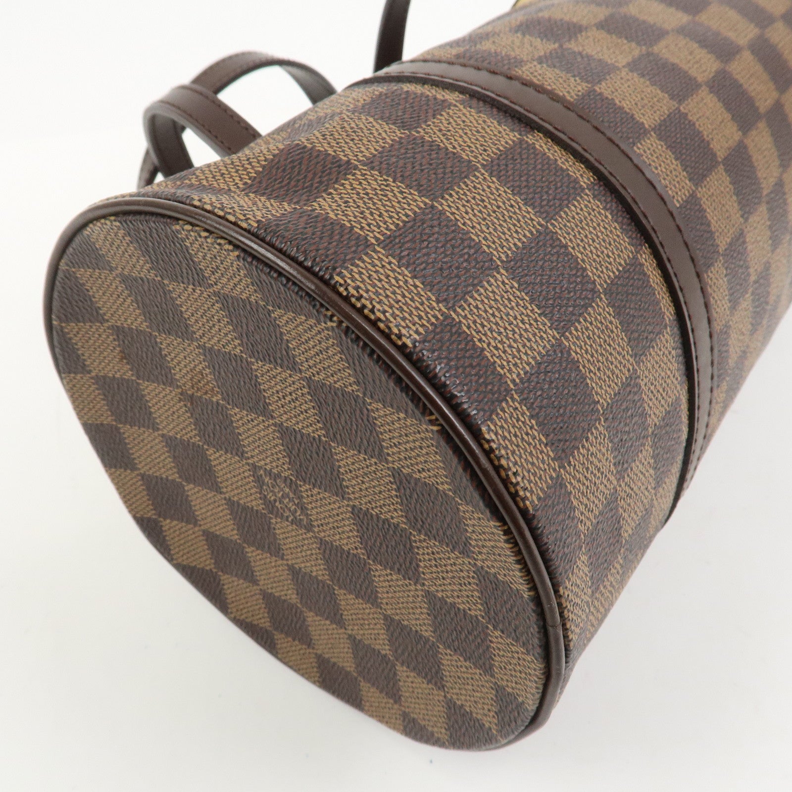 Louis Vuitton Damier Ebene Papillon 30 Hand Bag Brown N51303