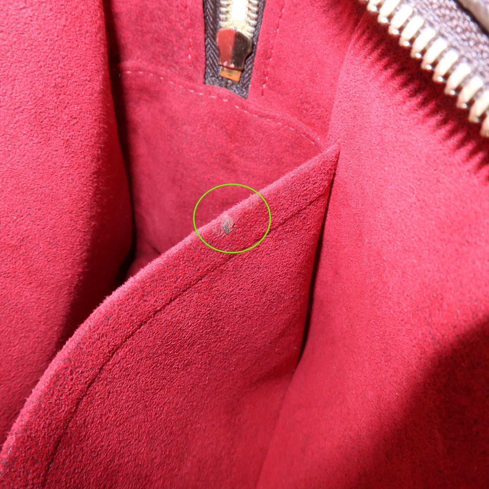 Louis Vuitton Monogram Excentri Cite Canvas Hand Bag Brown M51161