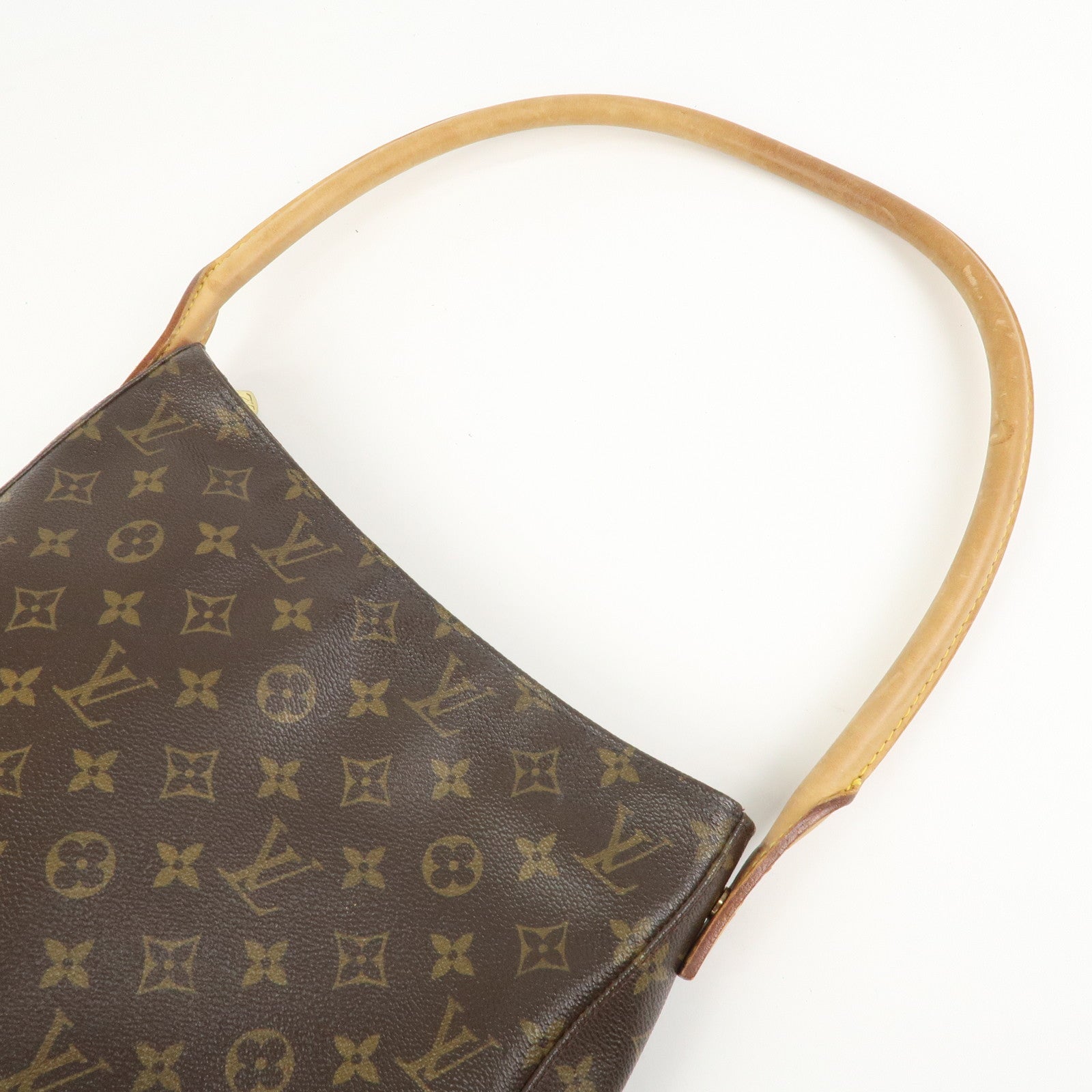 Louis Vuitton Monogram Looping GM Shoulder Bag Brown M51145